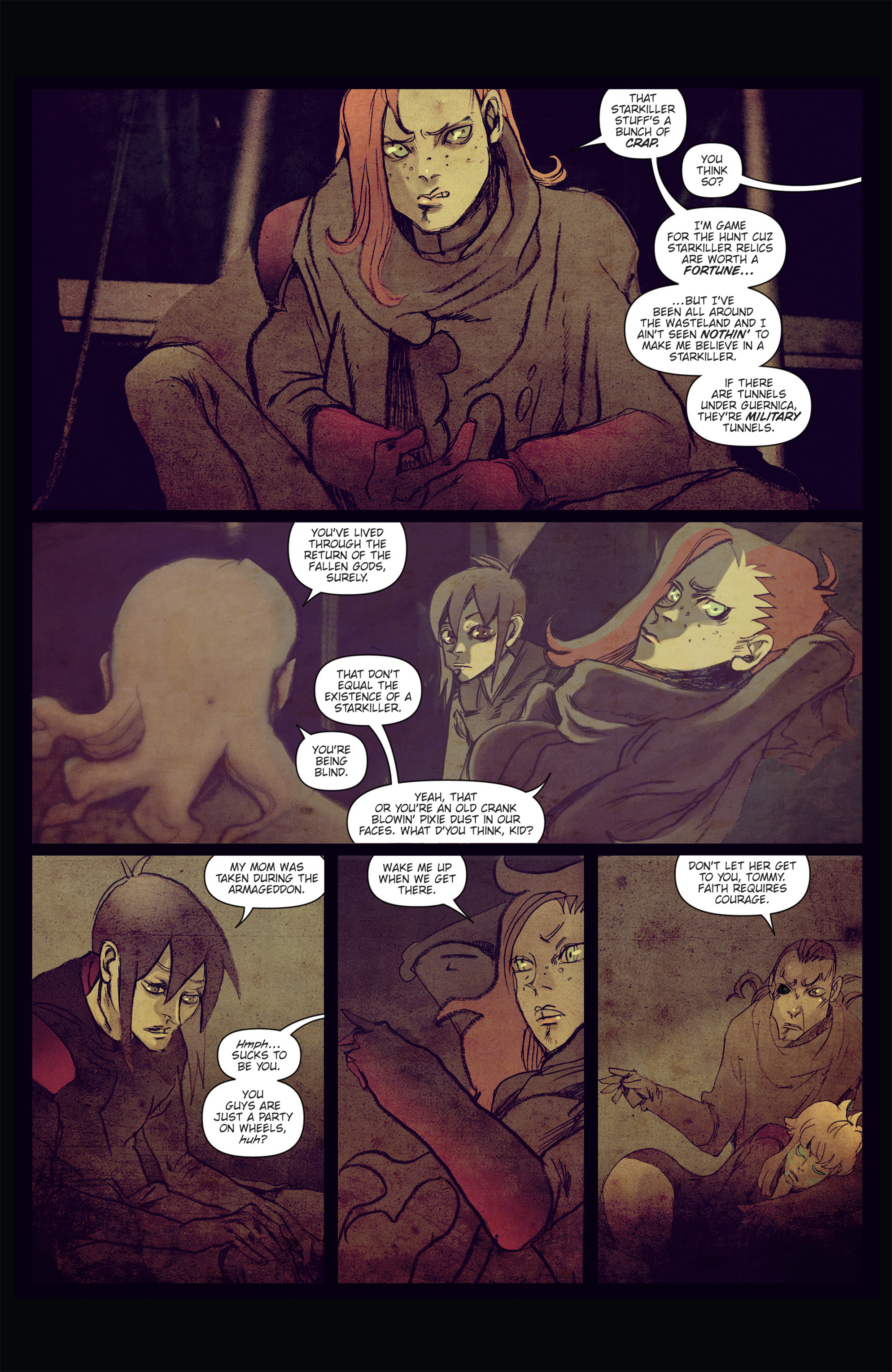 Read online Godkiller: Walk Among Us comic -  Issue #5 - 7