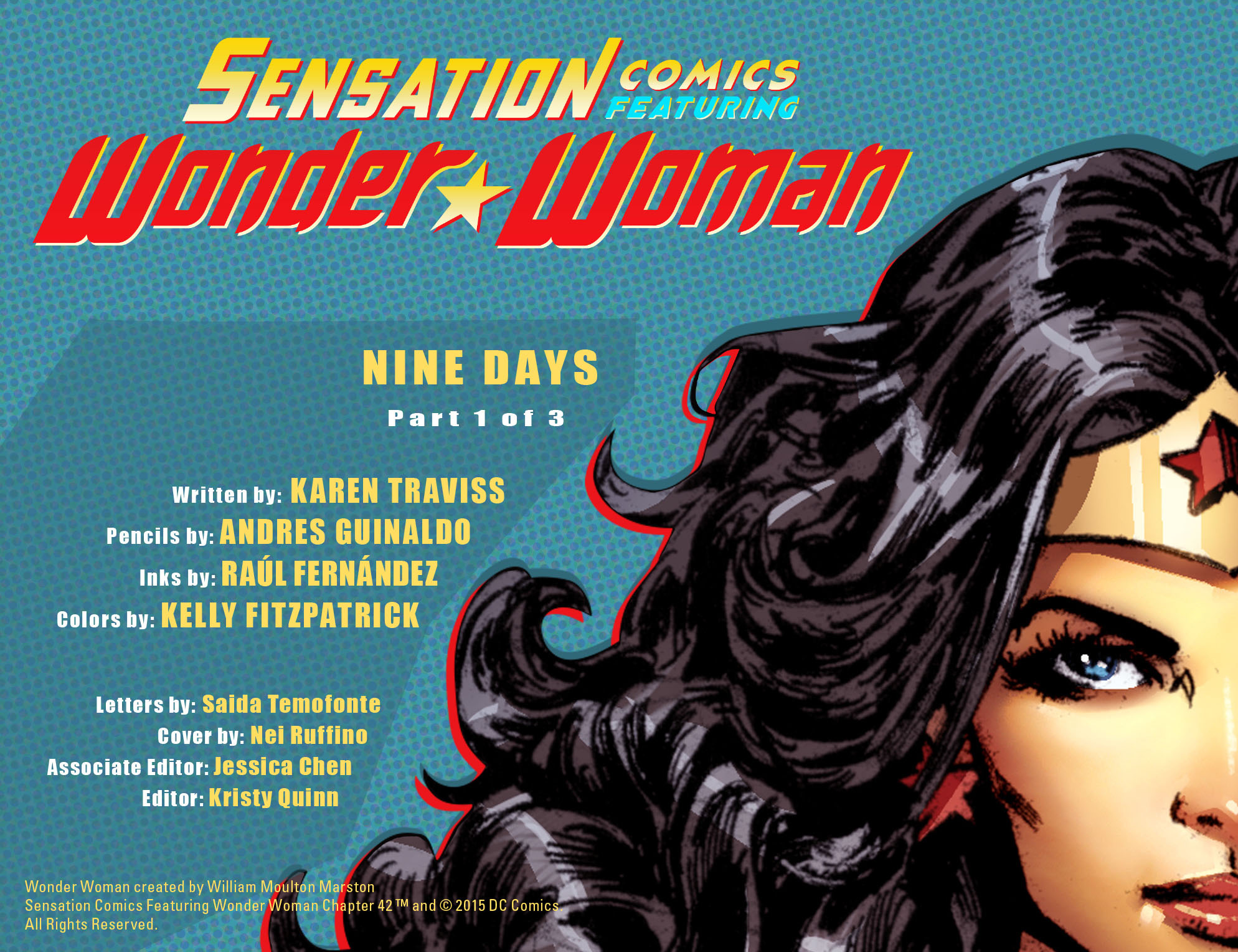 Read online Sensation Comics Featuring Wonder Woman comic -  Issue #42 - 3