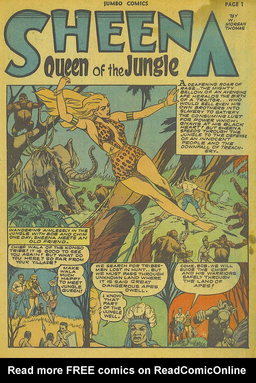 Read online Jumbo Comics comic -  Issue #49 - 3