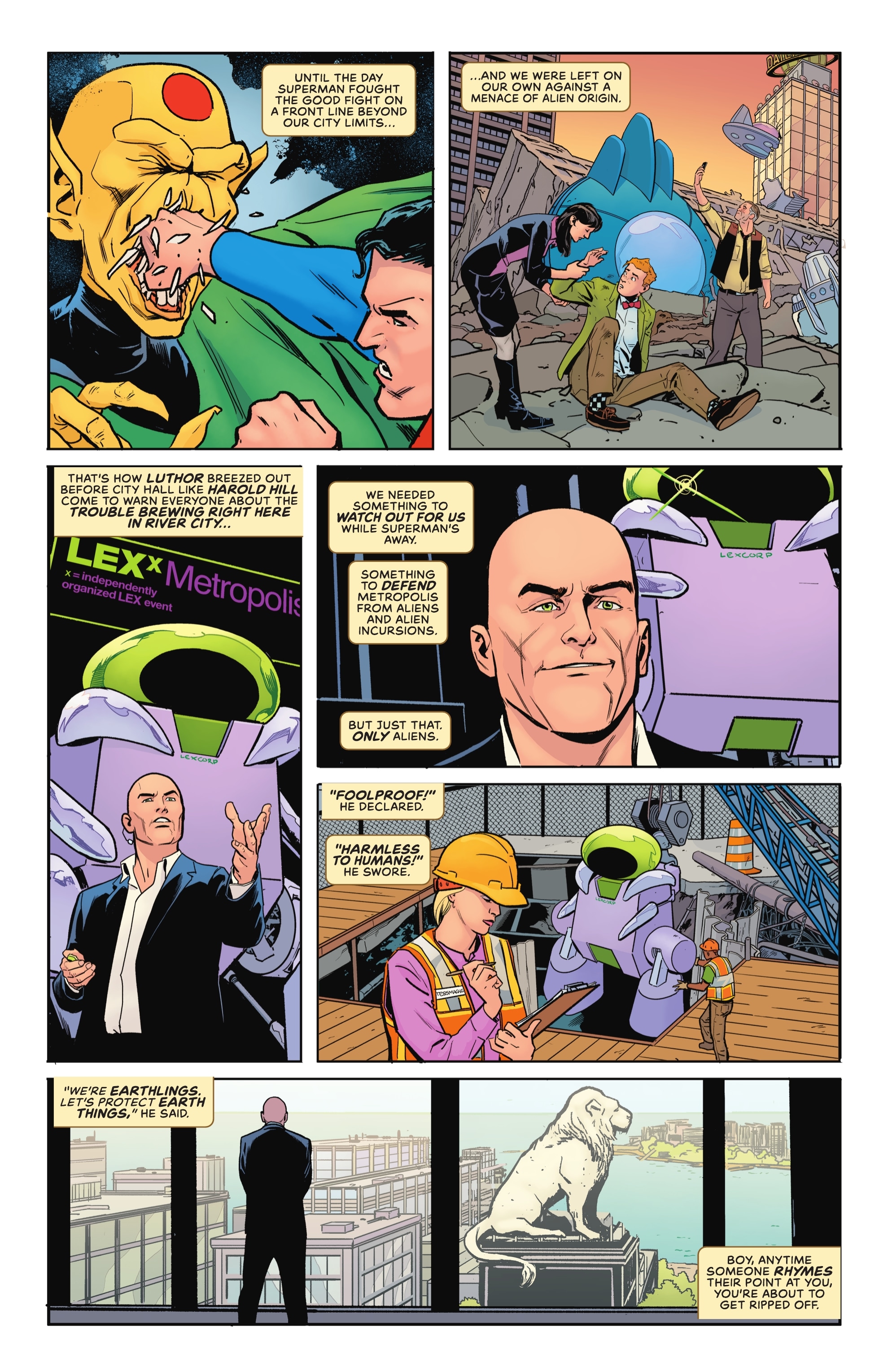 Read online Superman's Pal Jimmy Olsen's Boss Perry White comic -  Issue #1 - 6