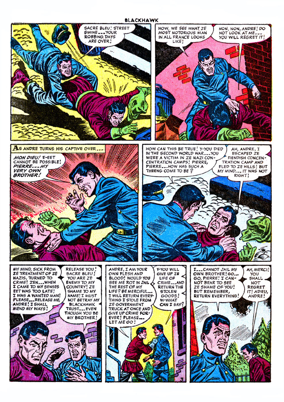 Read online Blackhawk (1957) comic -  Issue #87 - 28