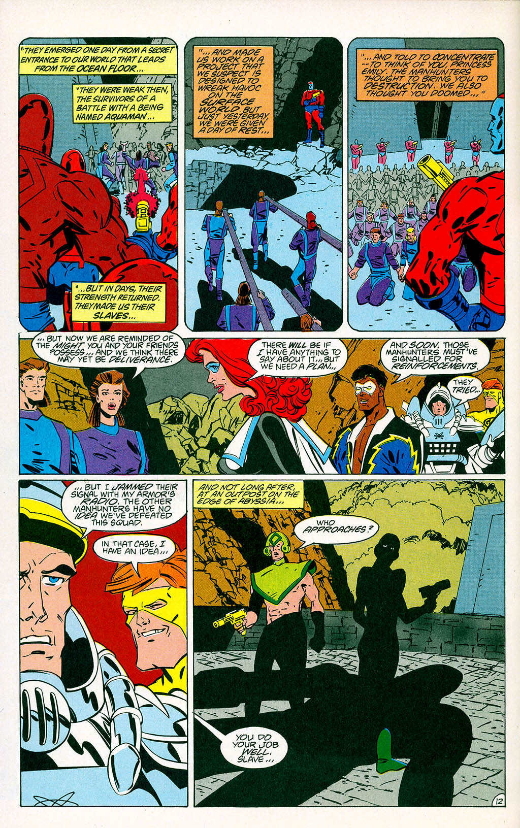 Read online The Outsiders (1985) comic -  Issue #28 - 13