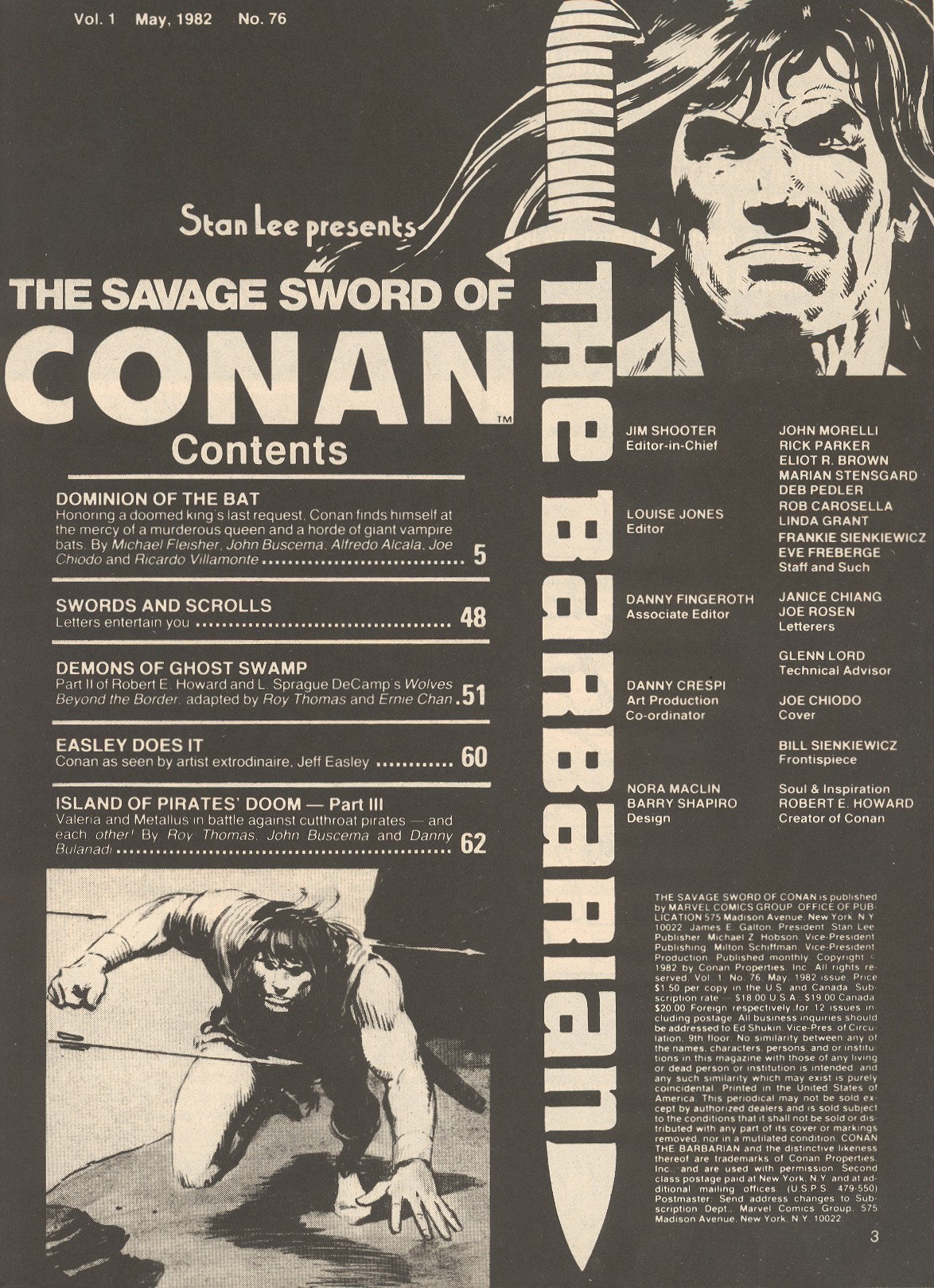 Read online The Savage Sword Of Conan comic -  Issue #76 - 3