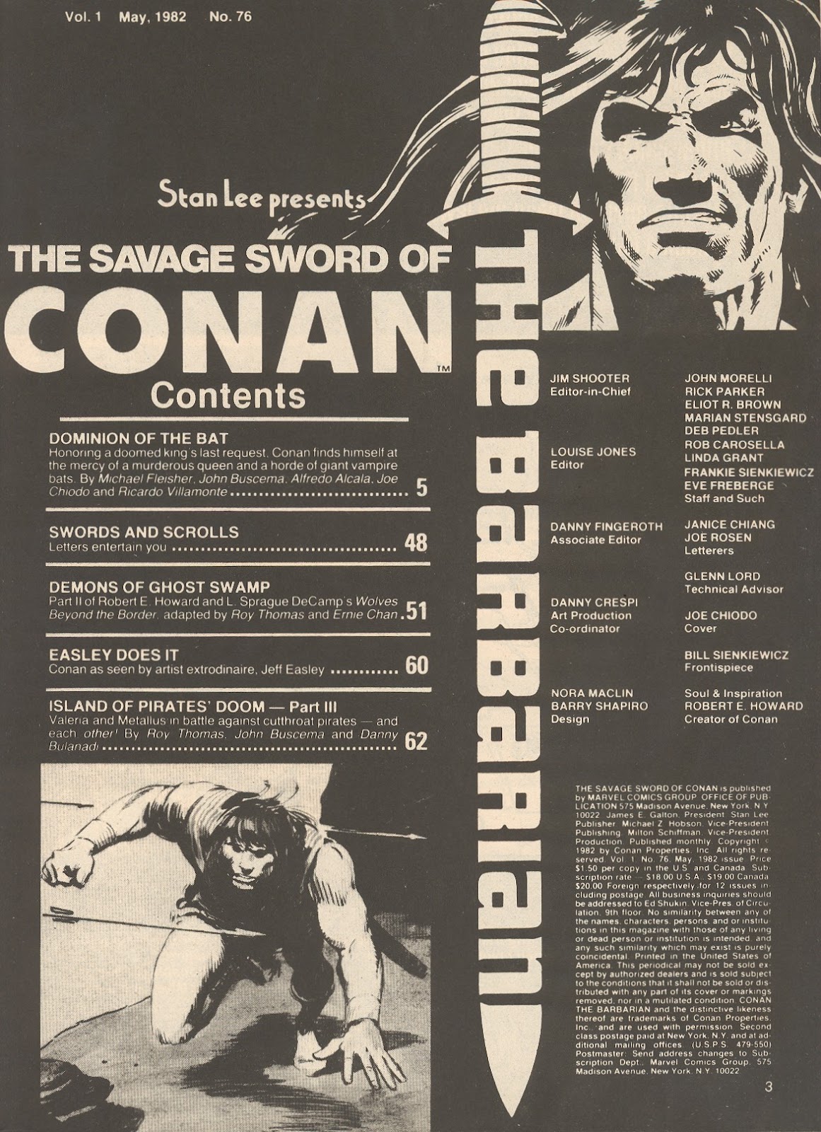 The Savage Sword Of Conan issue 76 - Page 3
