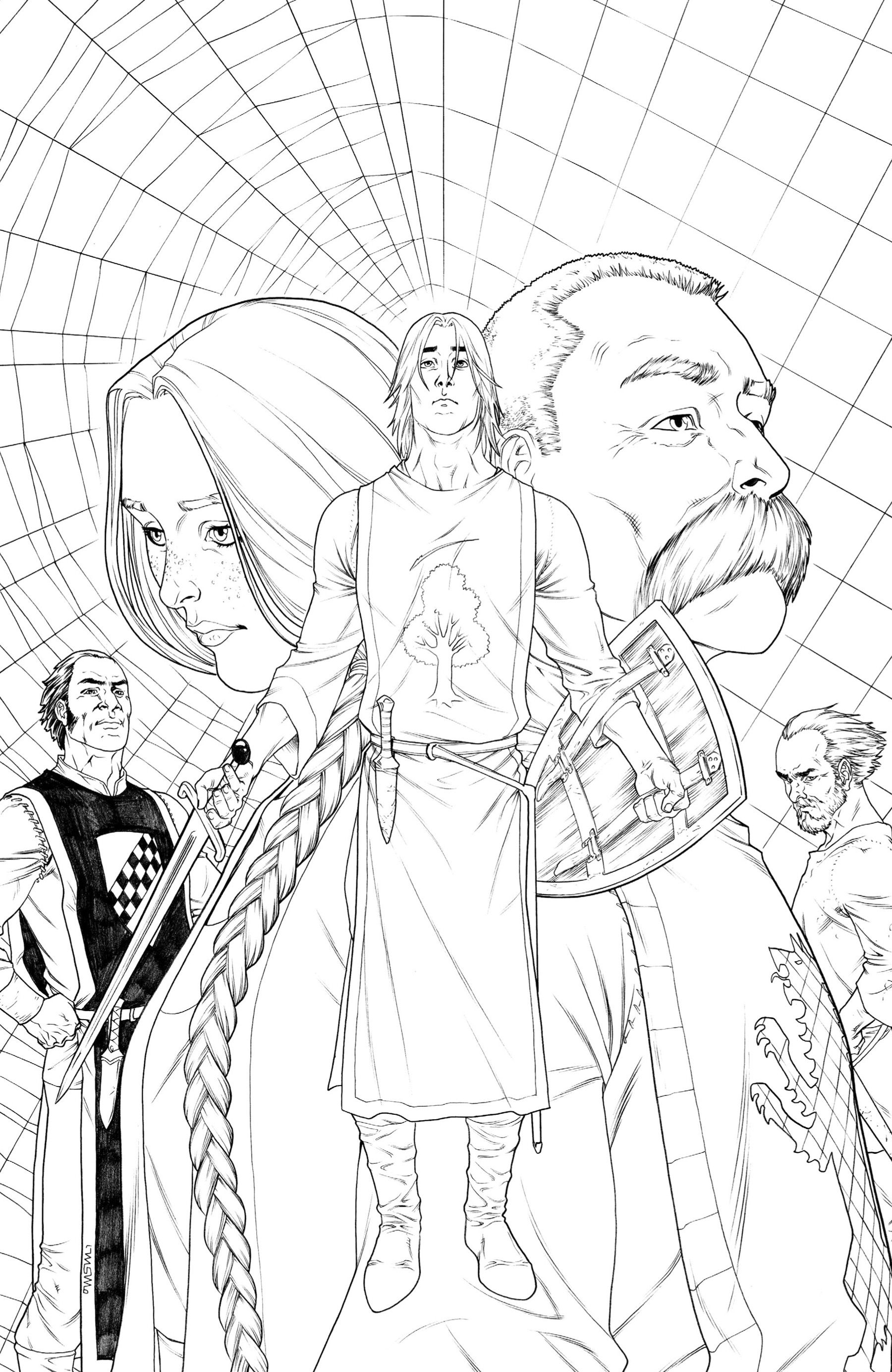 Read online The Sworn Sword: The Graphic Novel comic -  Issue # Full - 108