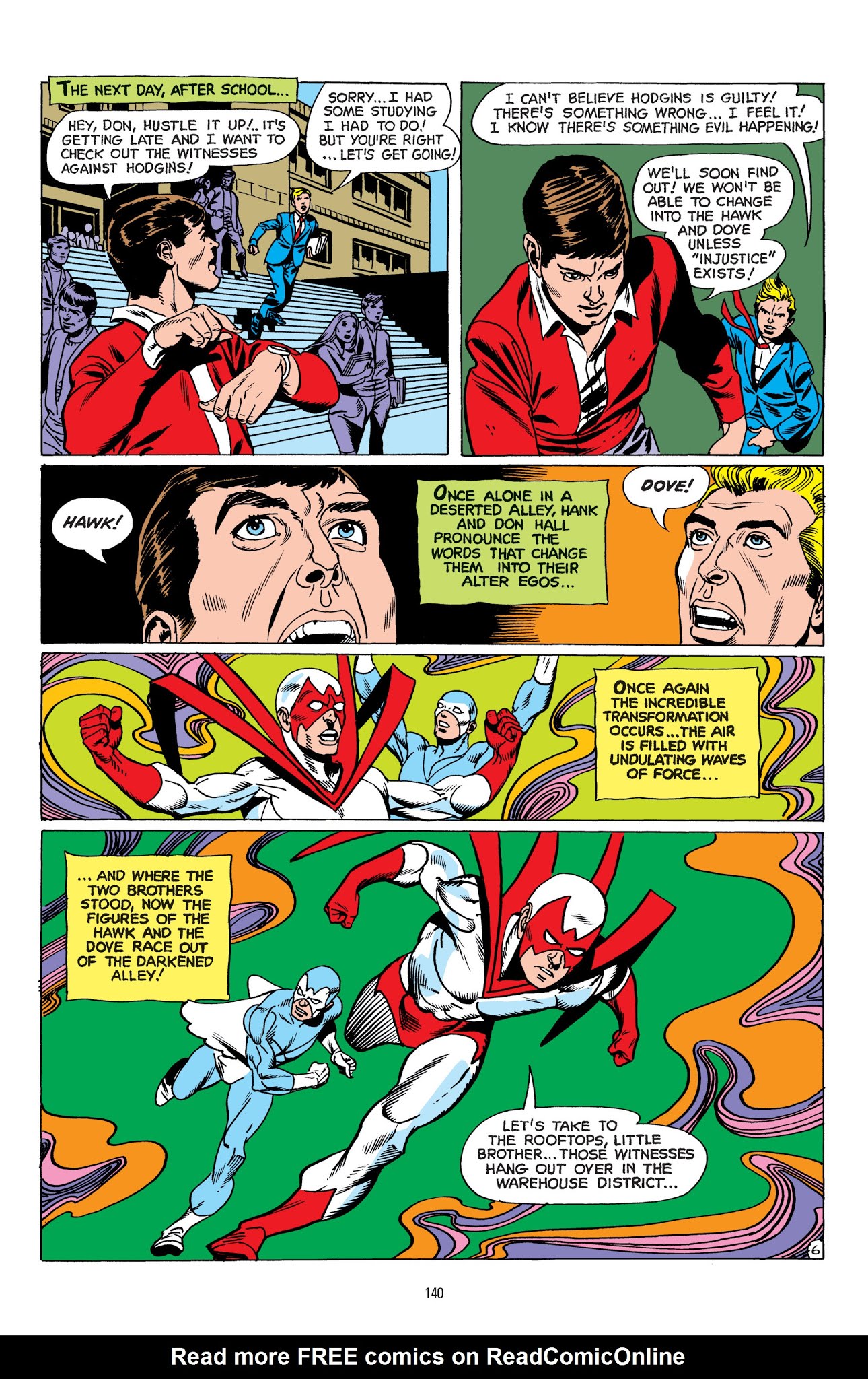 Read online The Hawk and the Dove: The Silver Age comic -  Issue # TPB (Part 2) - 39