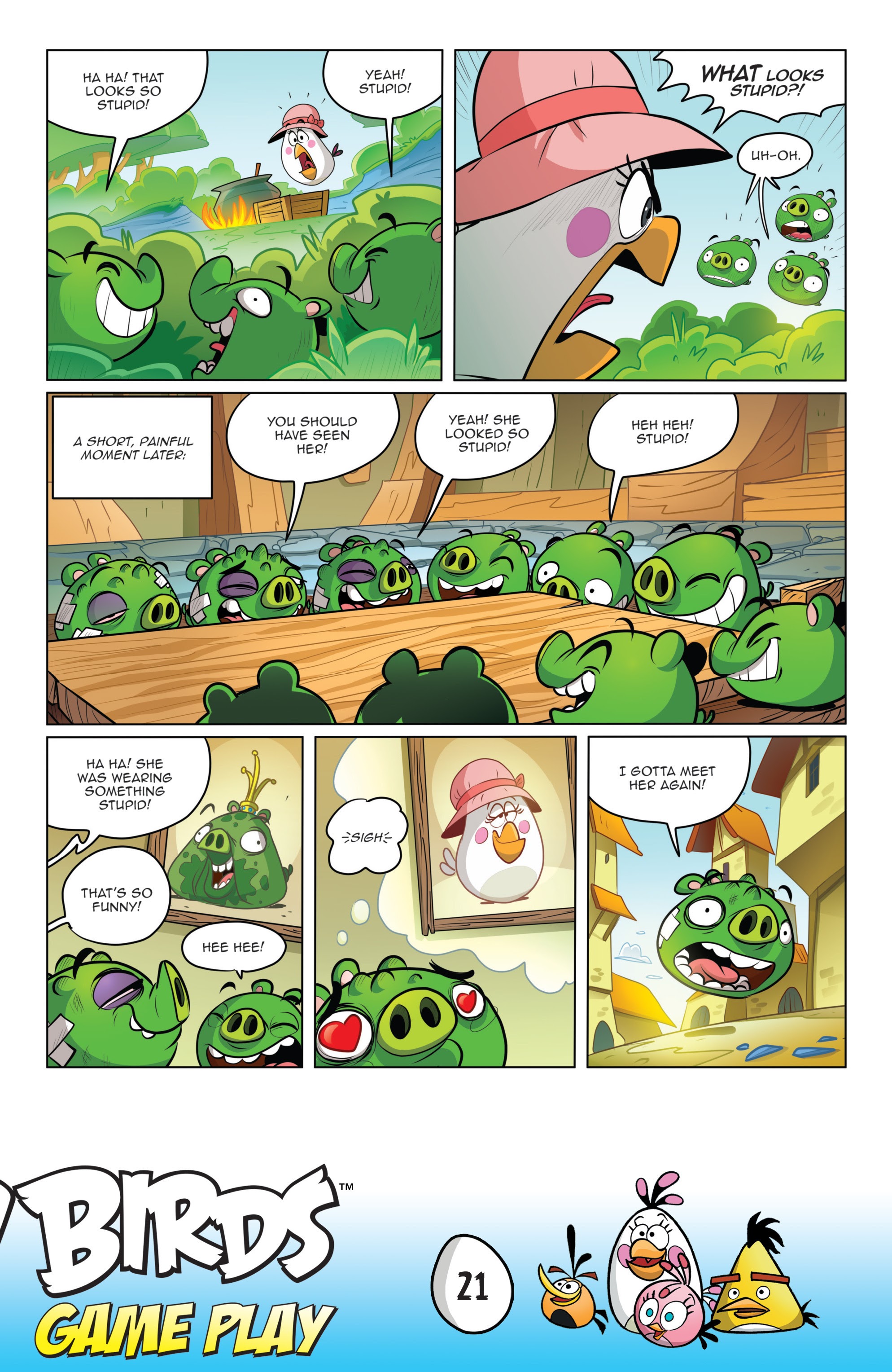 Read online Angry Birds Comics: Game Play comic -  Issue #1 - 23