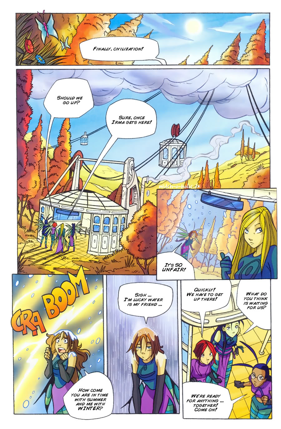 Read online W.i.t.c.h. comic -  Issue #95 - 11