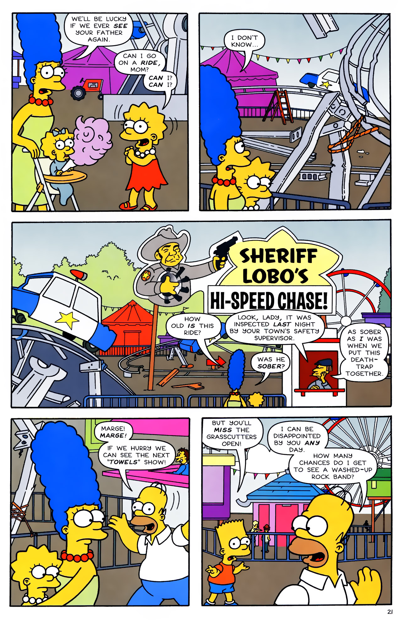 Read online Simpsons Comics comic -  Issue #140 - 19