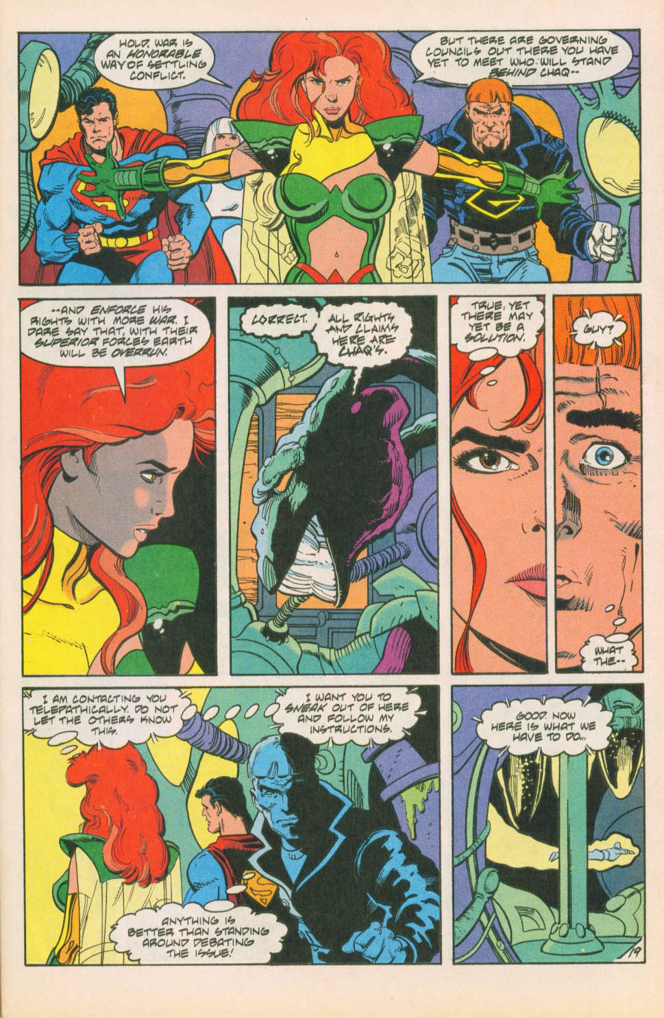 Justice League America 68 Page 19