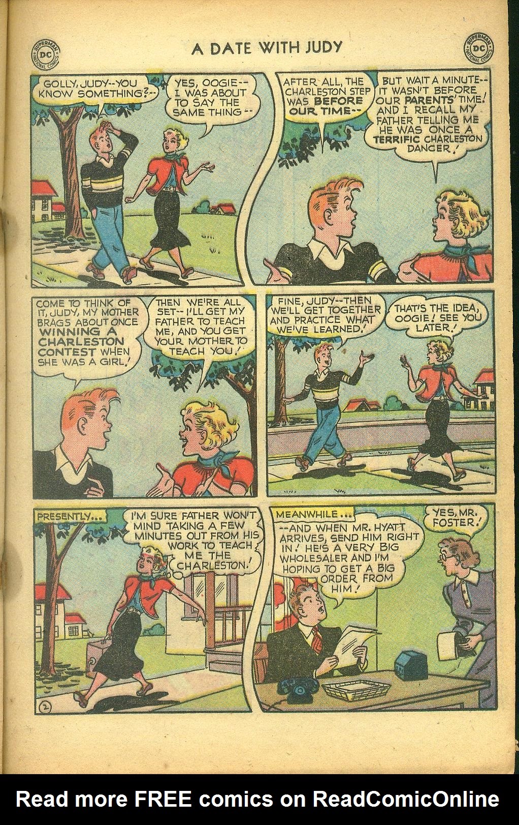 Read online A Date with Judy comic -  Issue #23 - 29