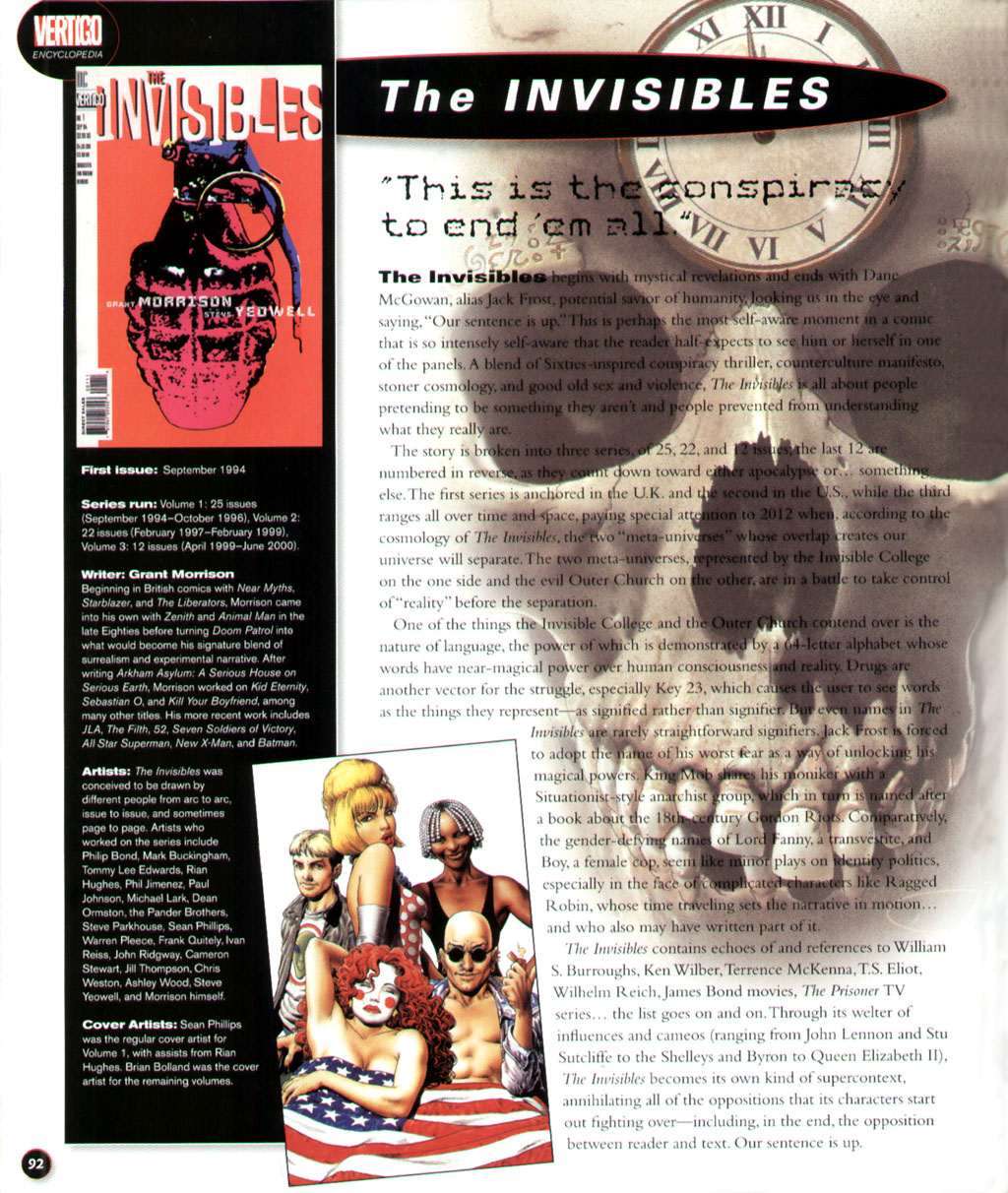 Read online The Vertigo Encyclopedia comic -  Issue # TPB (Part 1) - 91