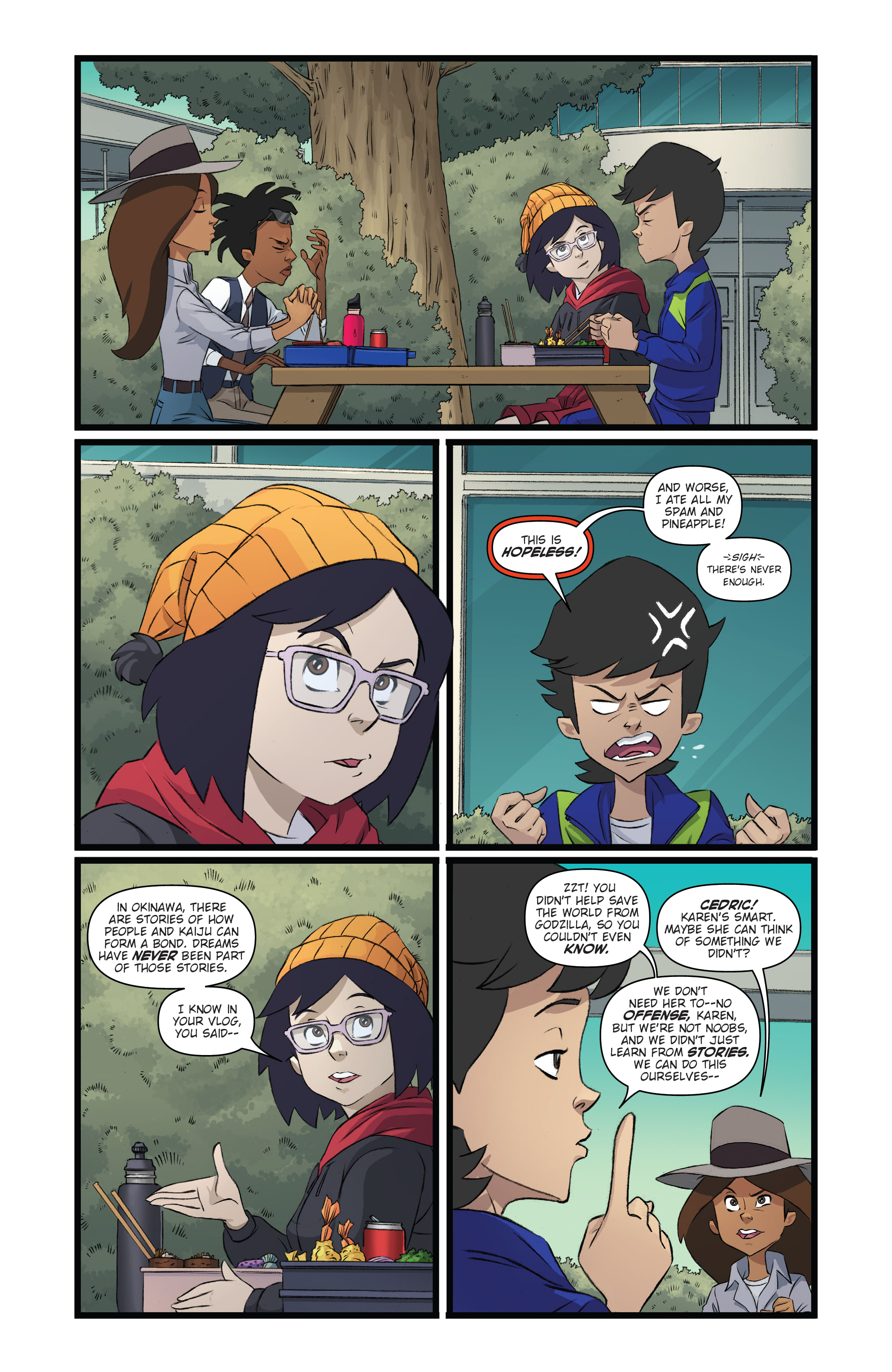 Read online Godzilla: Monsters & Protectors - All Hail the King! comic -  Issue #2 - 9