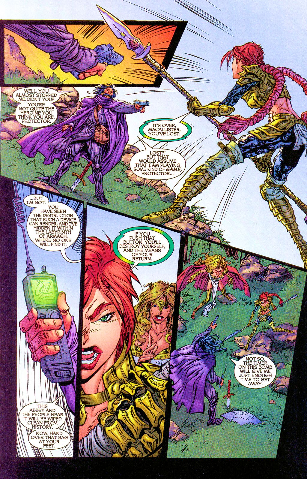 Read online Lady Pendragon / More Than Mortal comic -  Issue #1 - 21