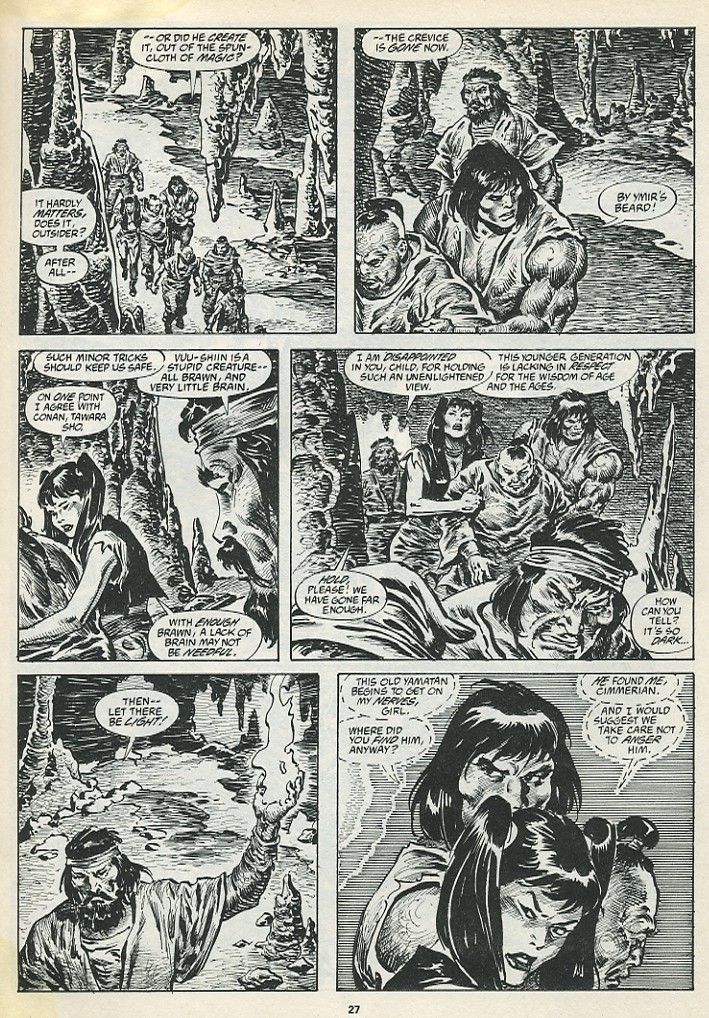 Read online The Savage Sword Of Conan comic -  Issue #195 - 29