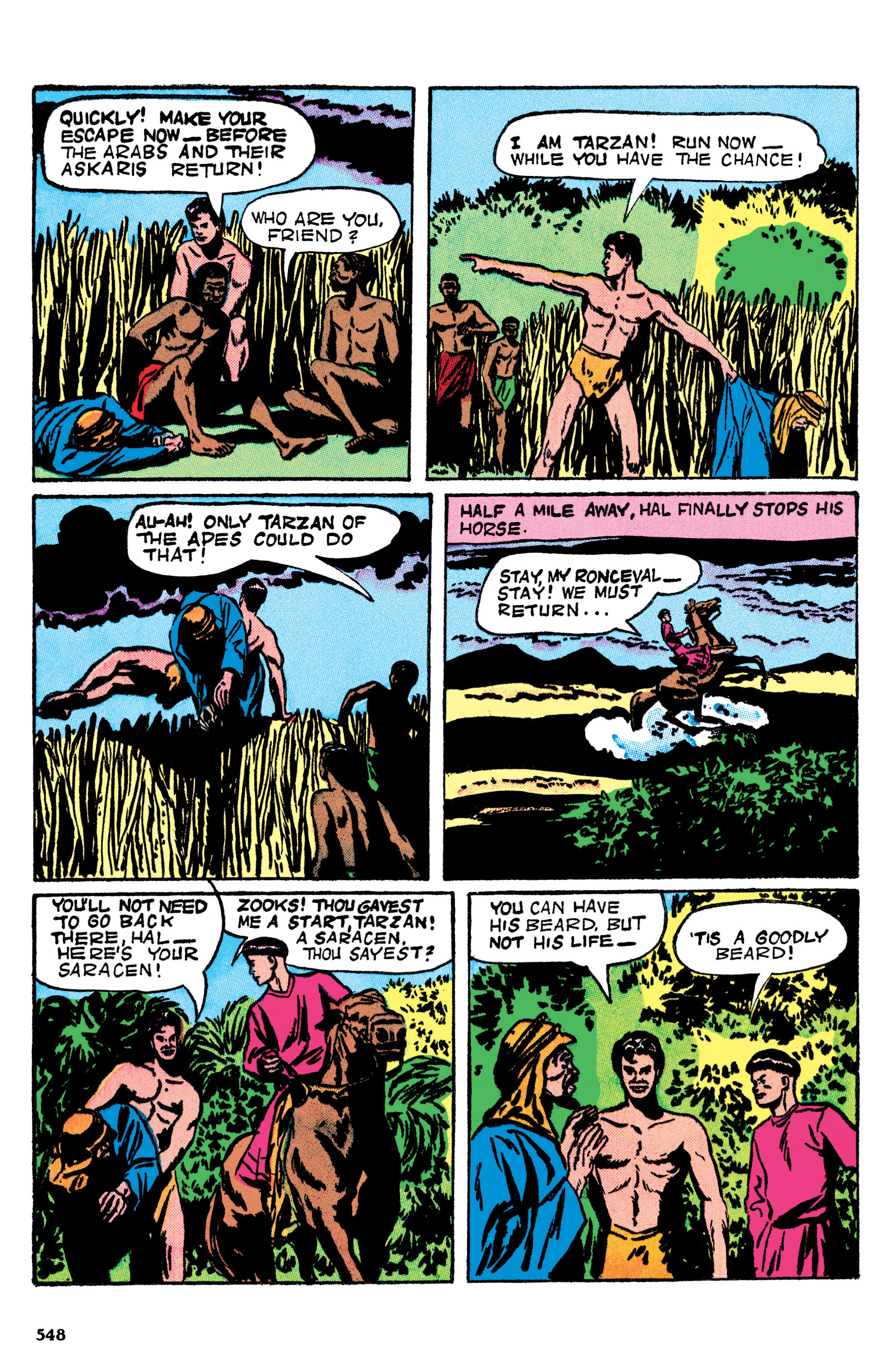 Read online Edgar Rice Burroughs Tarzan: The Jesse Marsh Years Omnibus comic -  Issue # TPB (Part 6) - 50