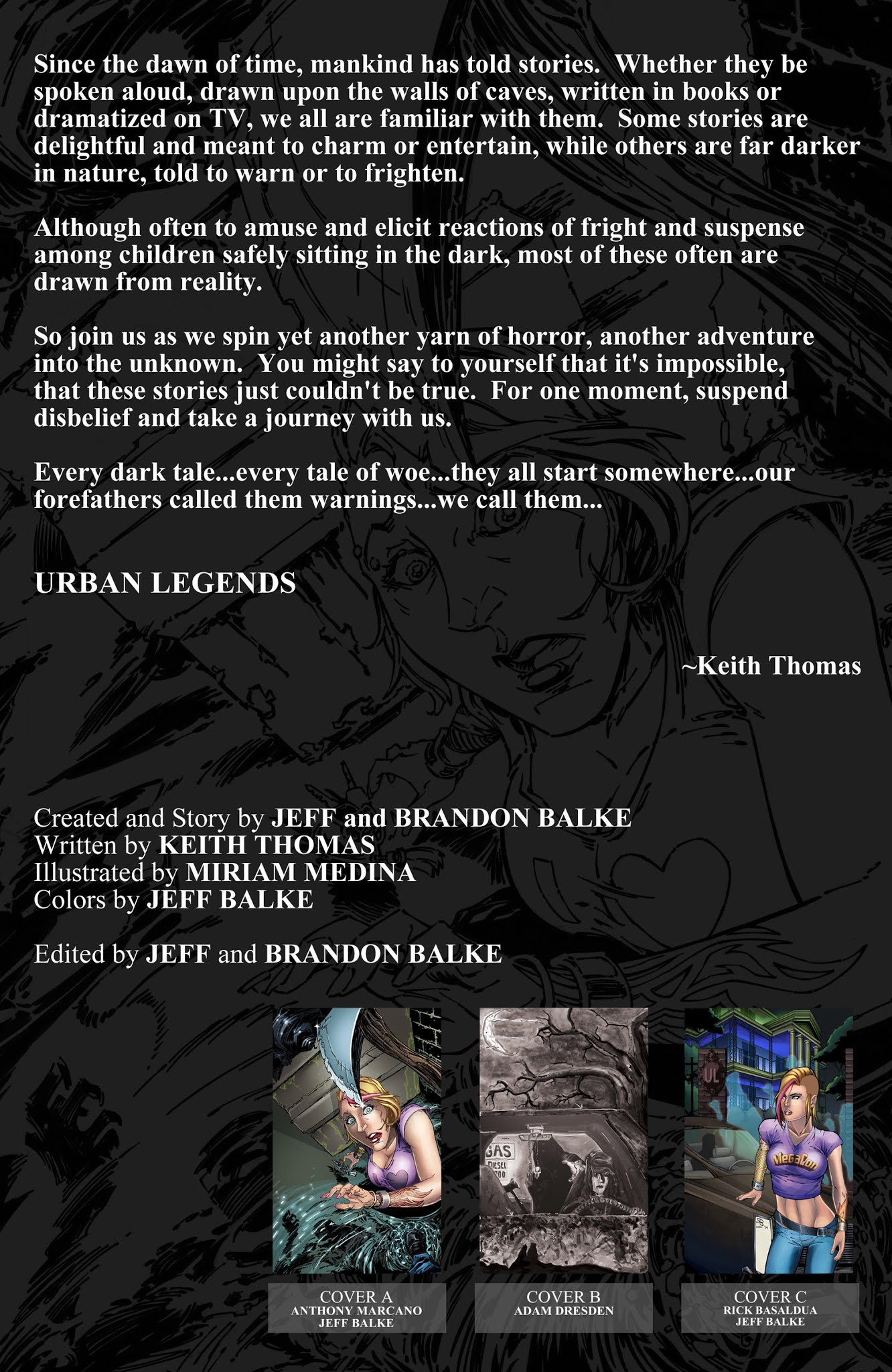 Read online Urban Legends comic -  Issue # Full - 2