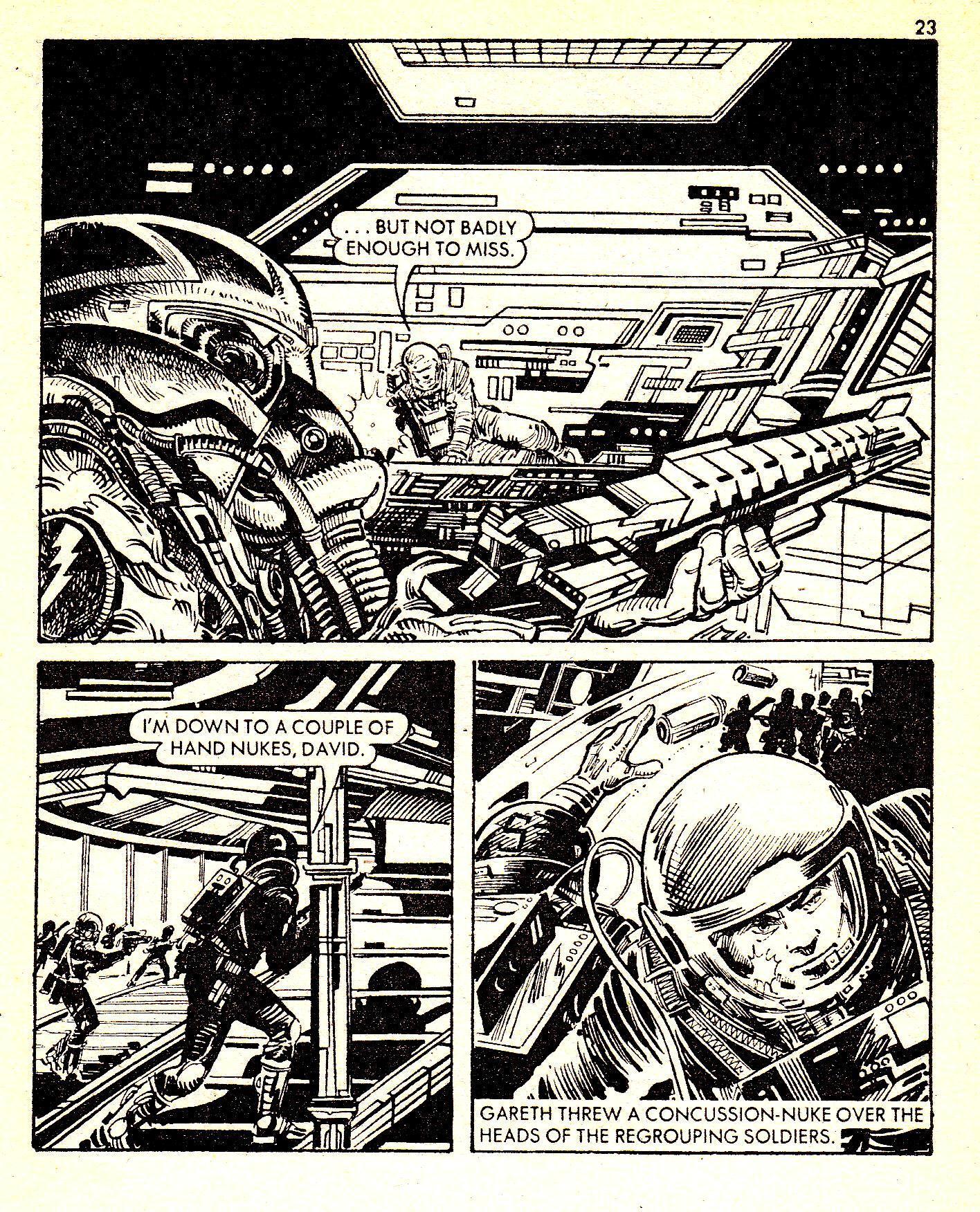 Read online Starblazer comic -  Issue #117 - 23