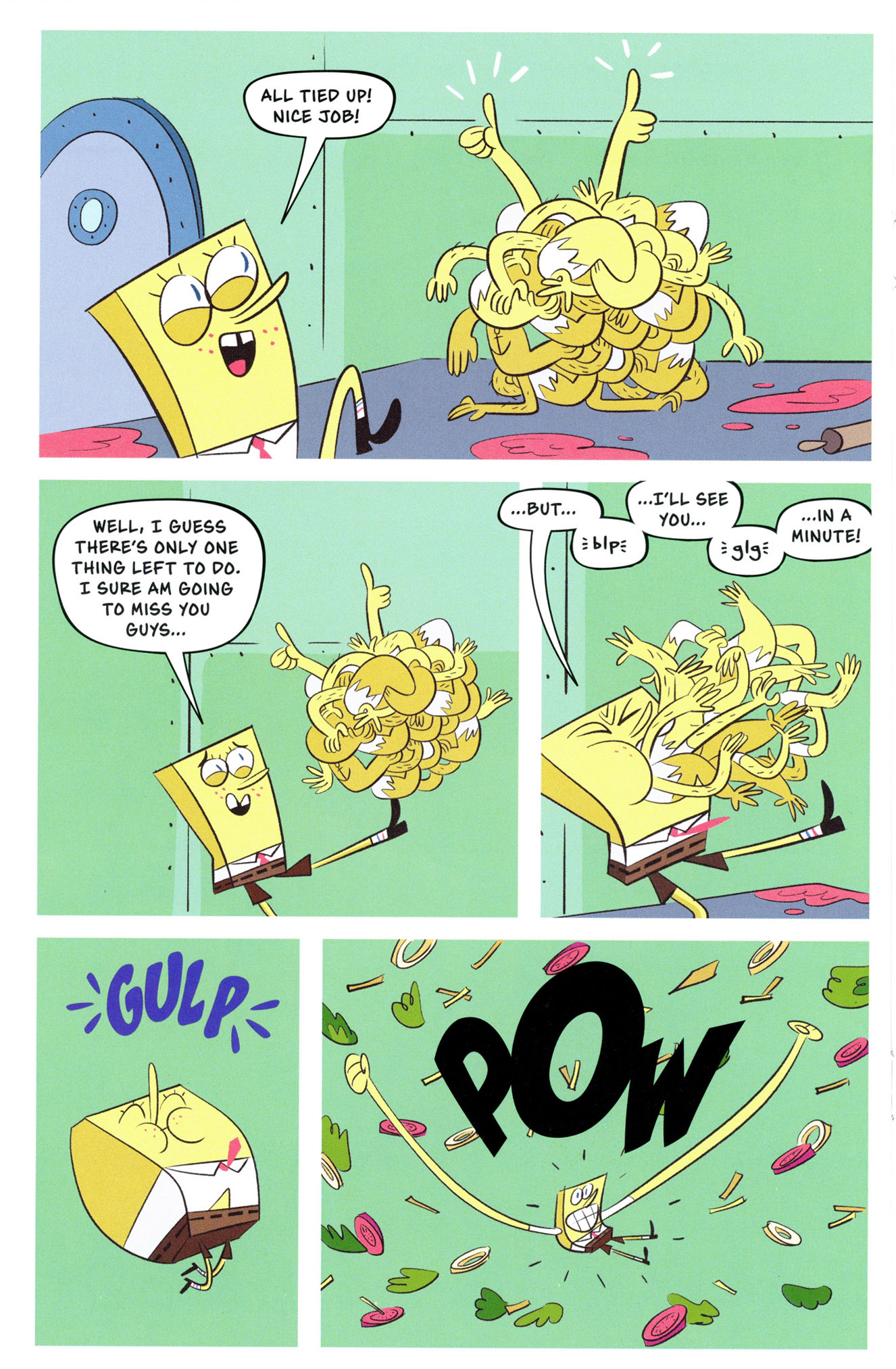 Read online Free Comic Book Day 2016 comic -  Issue # Spongebob Freestyle Funnies - 12