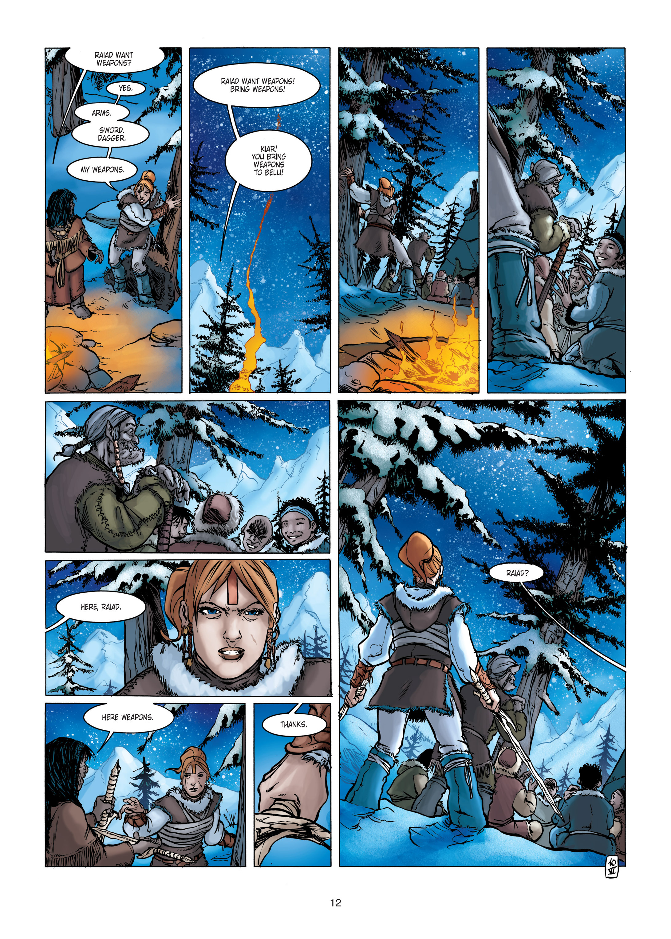 Read online Chronicles of the Dragon Knights comic -  Issue #6 - 12