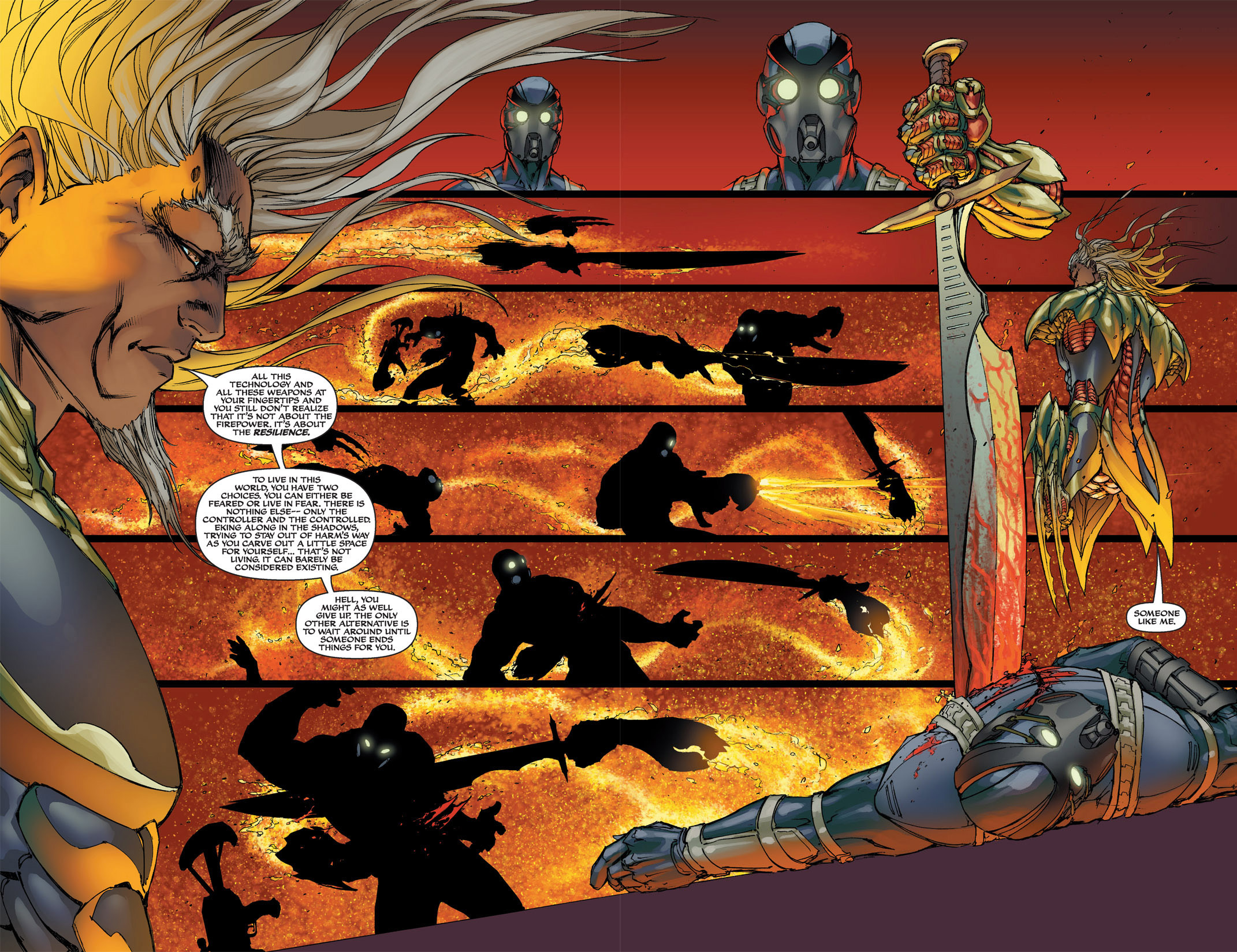 Read online Michael Turner's Soulfire (2003) comic -  Issue #5 - 18