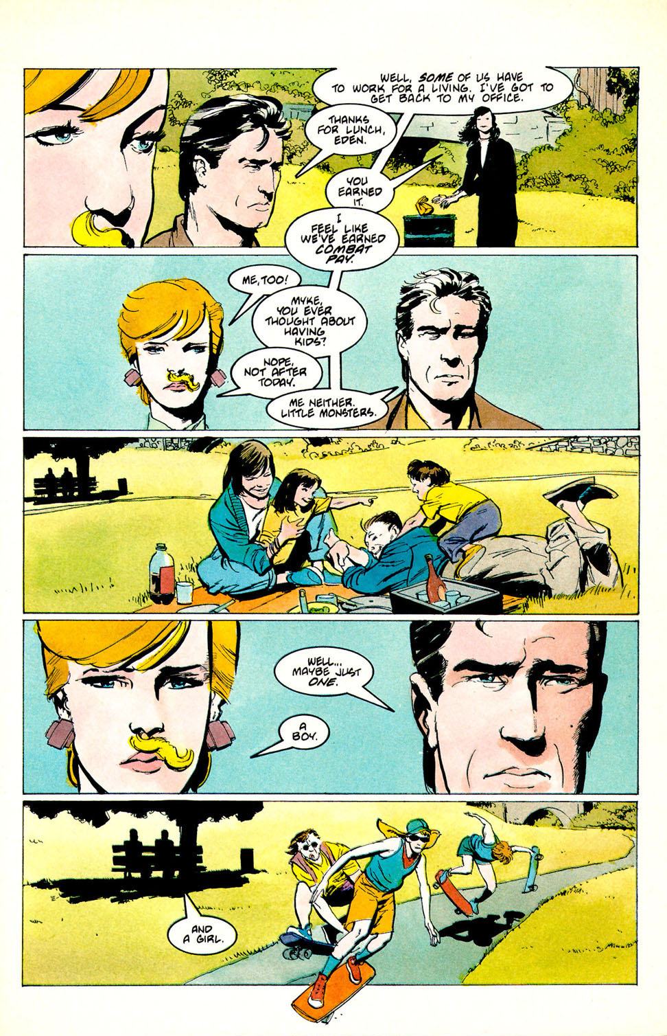 Read online Jon Sable, Freelance comic -  Issue #54 - 9