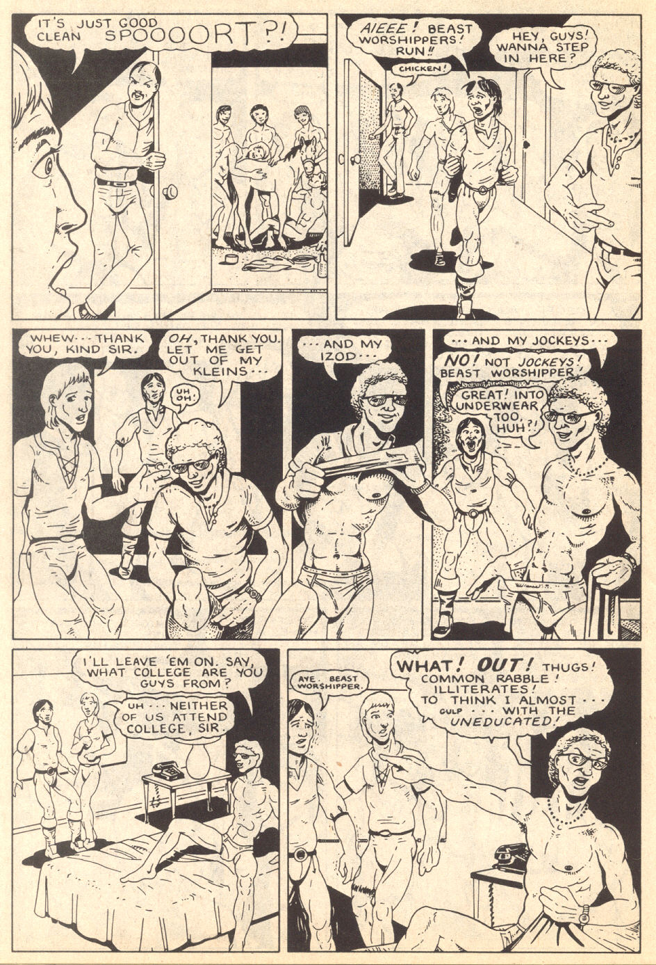 Read online Gay Comix (Gay Comics) comic -  Issue #5 - 31