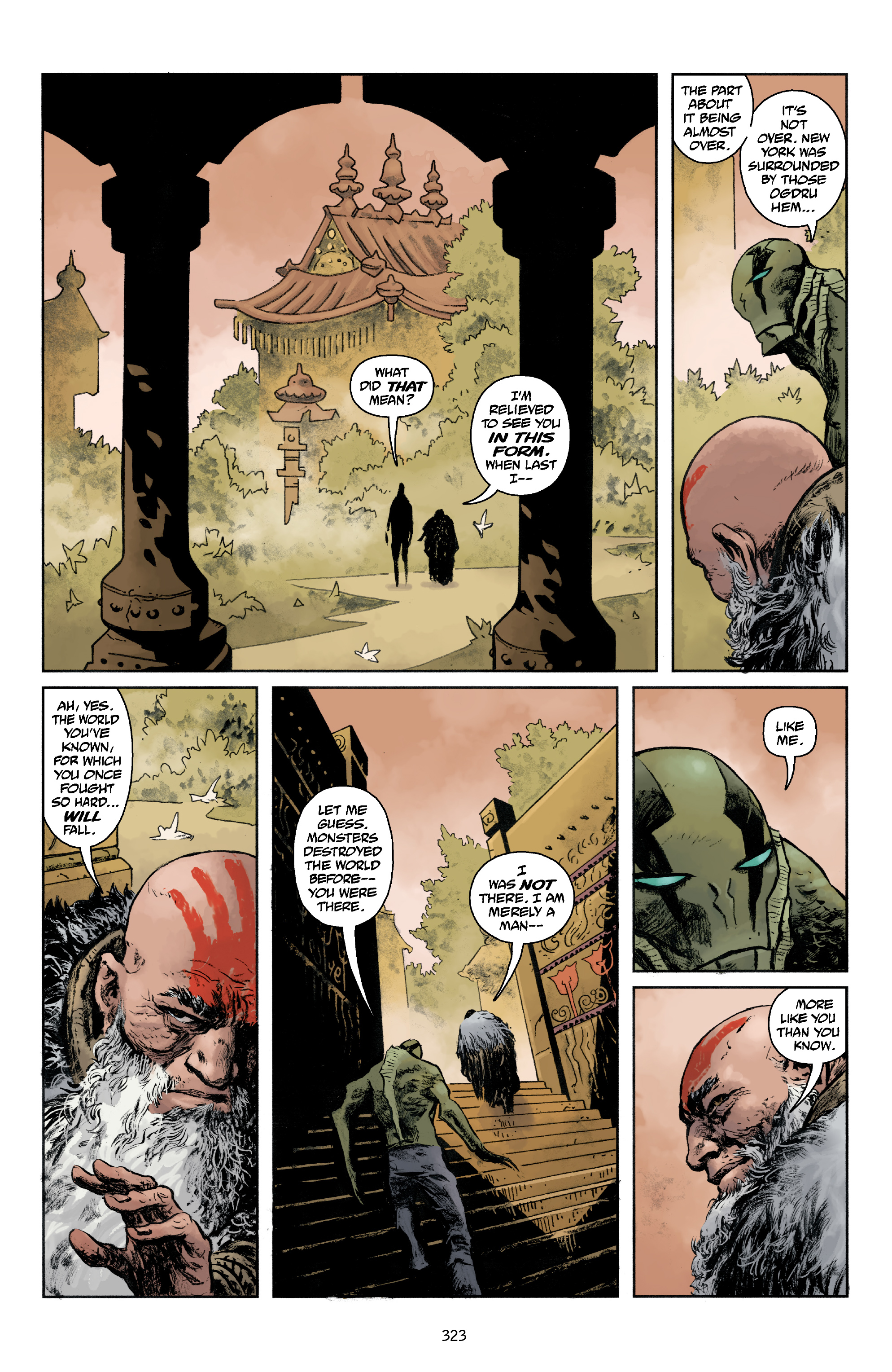 Read online Abe Sapien comic -  Issue # _TPB Dark and Terrible 2 (Part 4) - 23