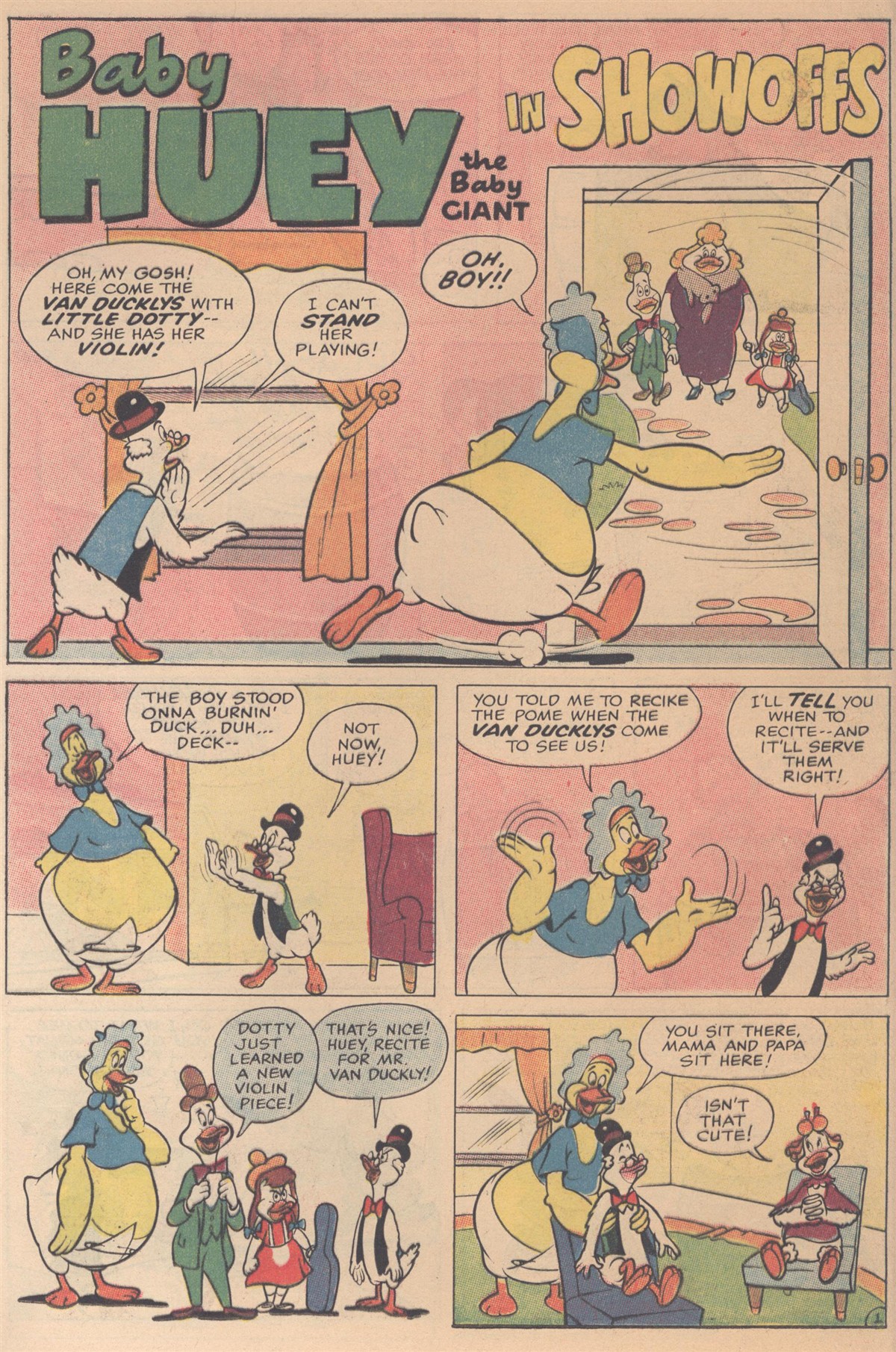 Read online Baby Huey, the Baby Giant comic -  Issue #36 - 12