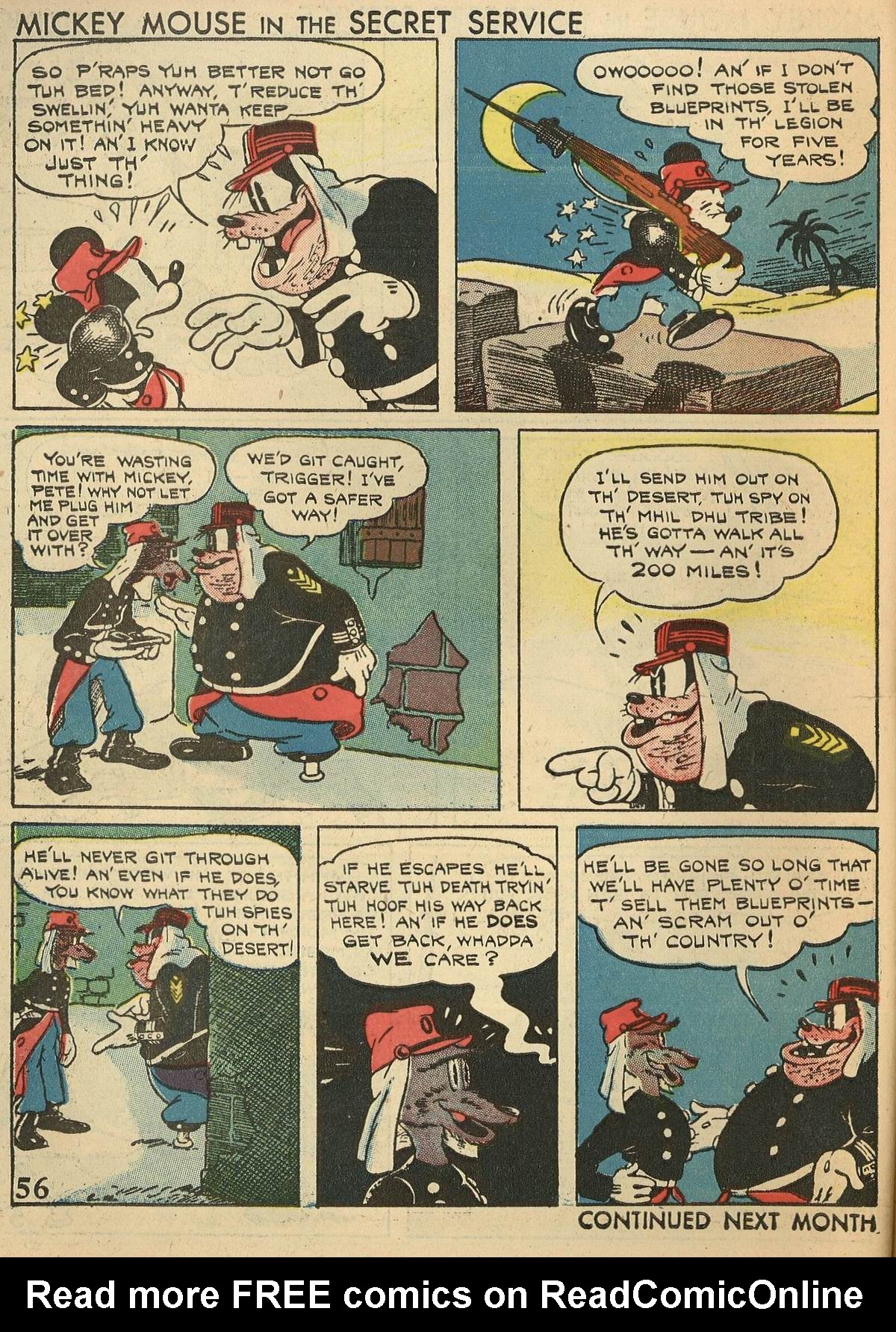 Read online Walt Disney's Comics and Stories comic -  Issue #8 - 58