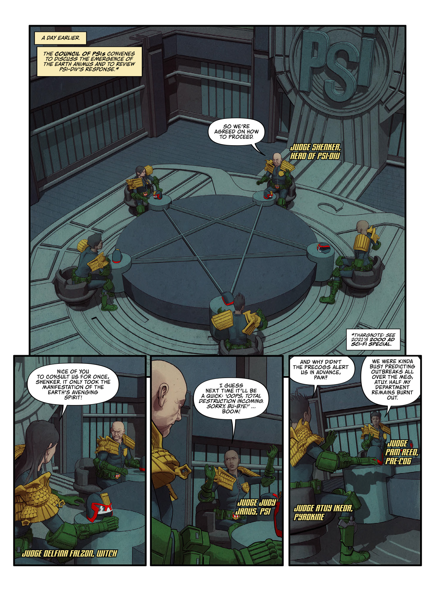 Read online Judge Dredd Megazine (Vol. 5) comic -  Issue #445 - 123
