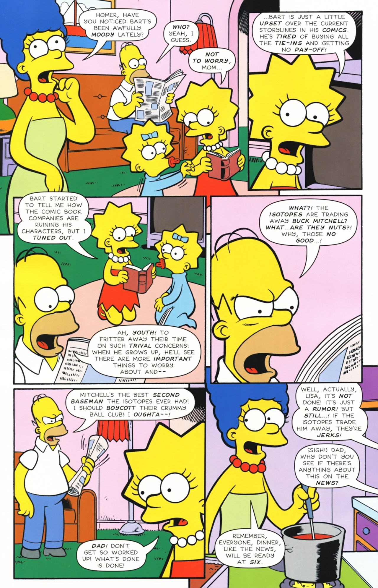 Read online Simpsons Comics comic -  Issue #155 - 19