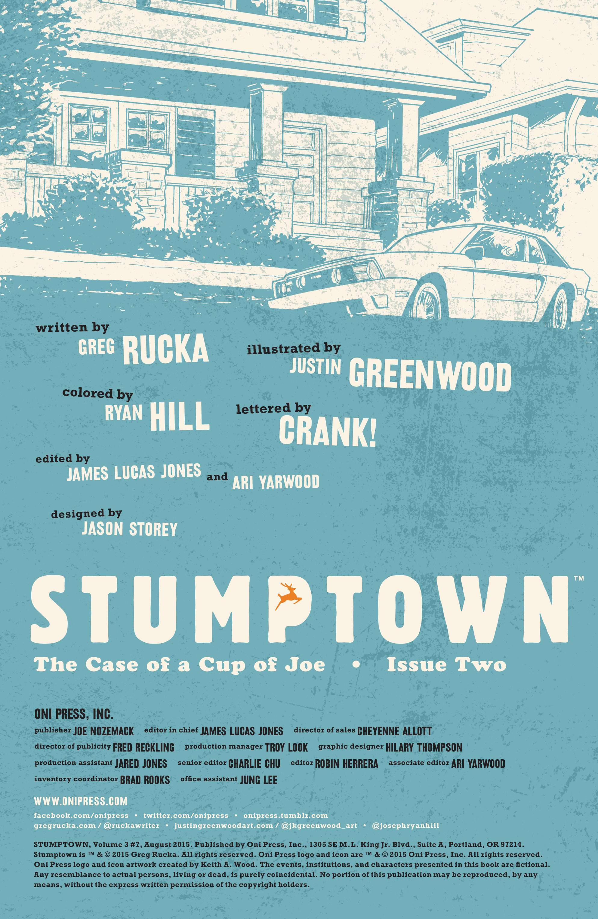 Read online Stumptown comic -  Issue #7 - 2