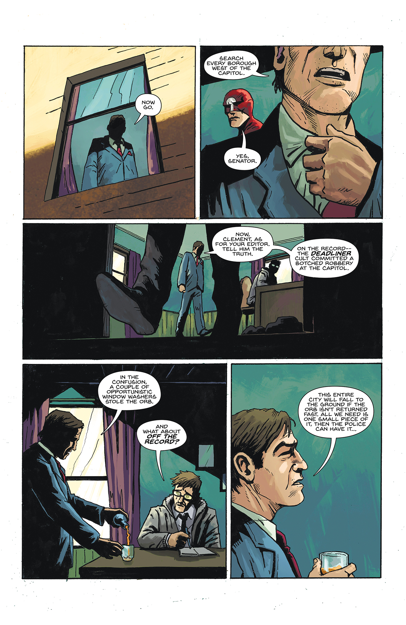 Read online Downcast comic -  Issue #1 - 19