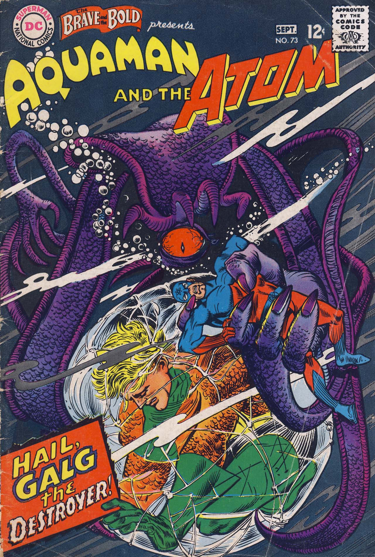 Read online The Brave and the Bold (1955) comic -  Issue #73 - 1