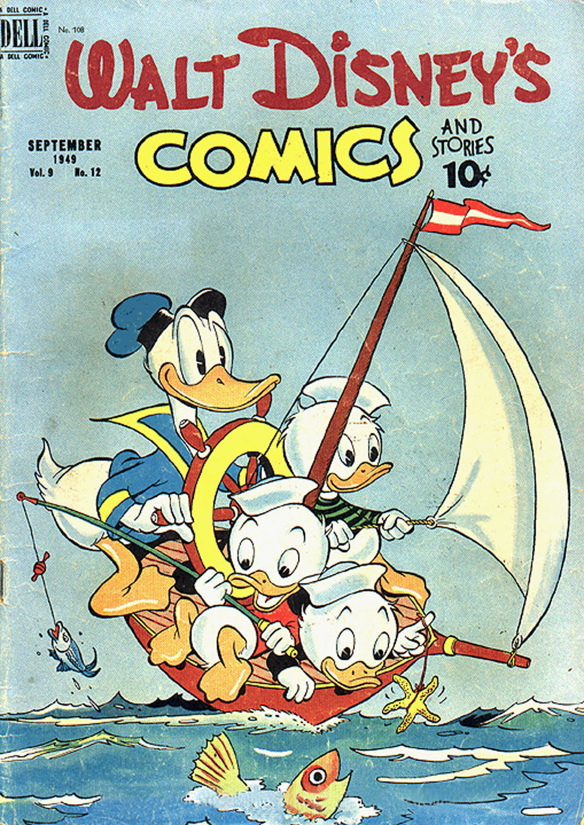 Read online Walt Disney's Comics and Stories comic -  Issue #108 - 1