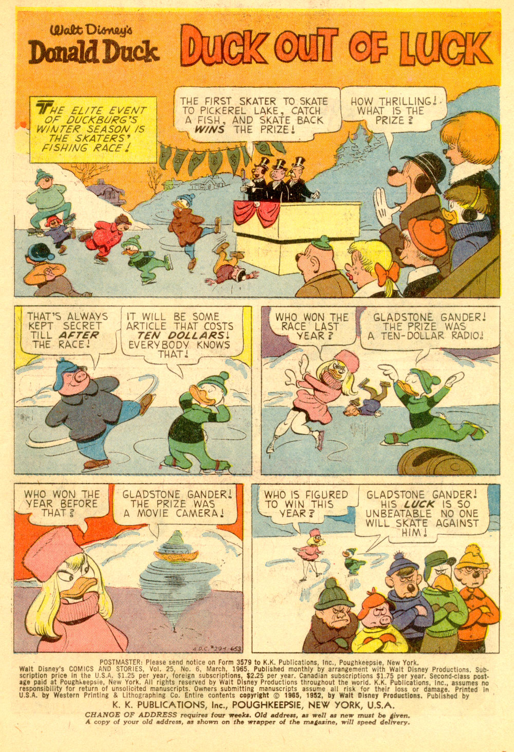 Read online Walt Disney's Comics and Stories comic -  Issue #294 - 2