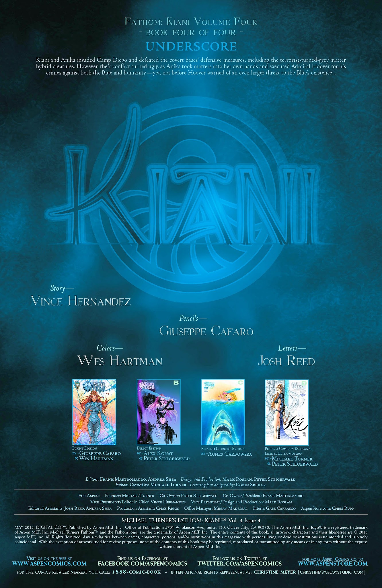 Read online Michael Turner's Fathom: Kiani (2015) comic -  Issue #4 - 3