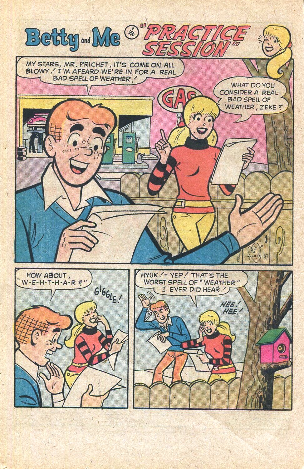 Read online Betty and Me comic -  Issue #67 - 14