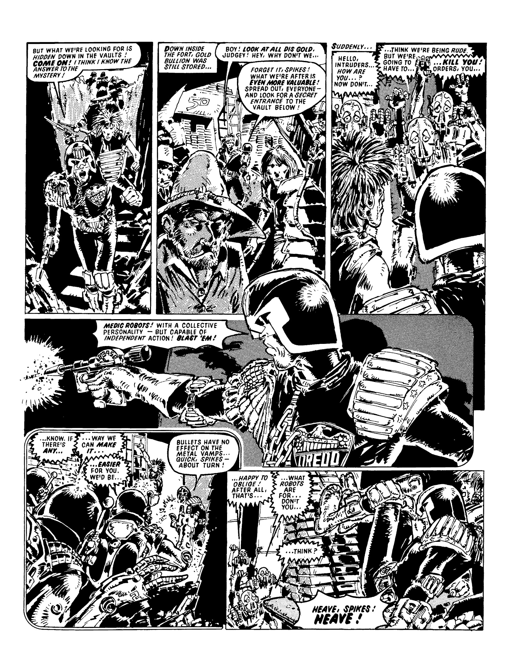 Read online Judge Dredd: The Cursed Earth Uncensored comic -  Issue # TPB - 50