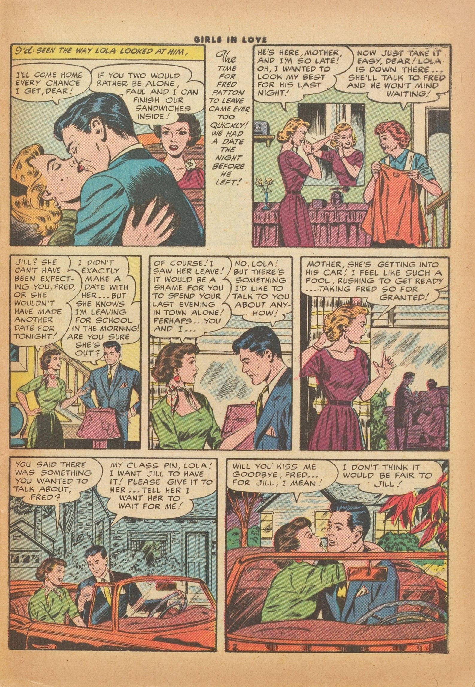 Read online Girls in Love (1955) comic -  Issue #51 - 29
