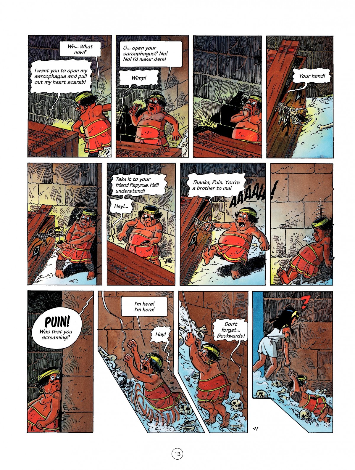 Read online Papyrus comic -  Issue #6 - 13
