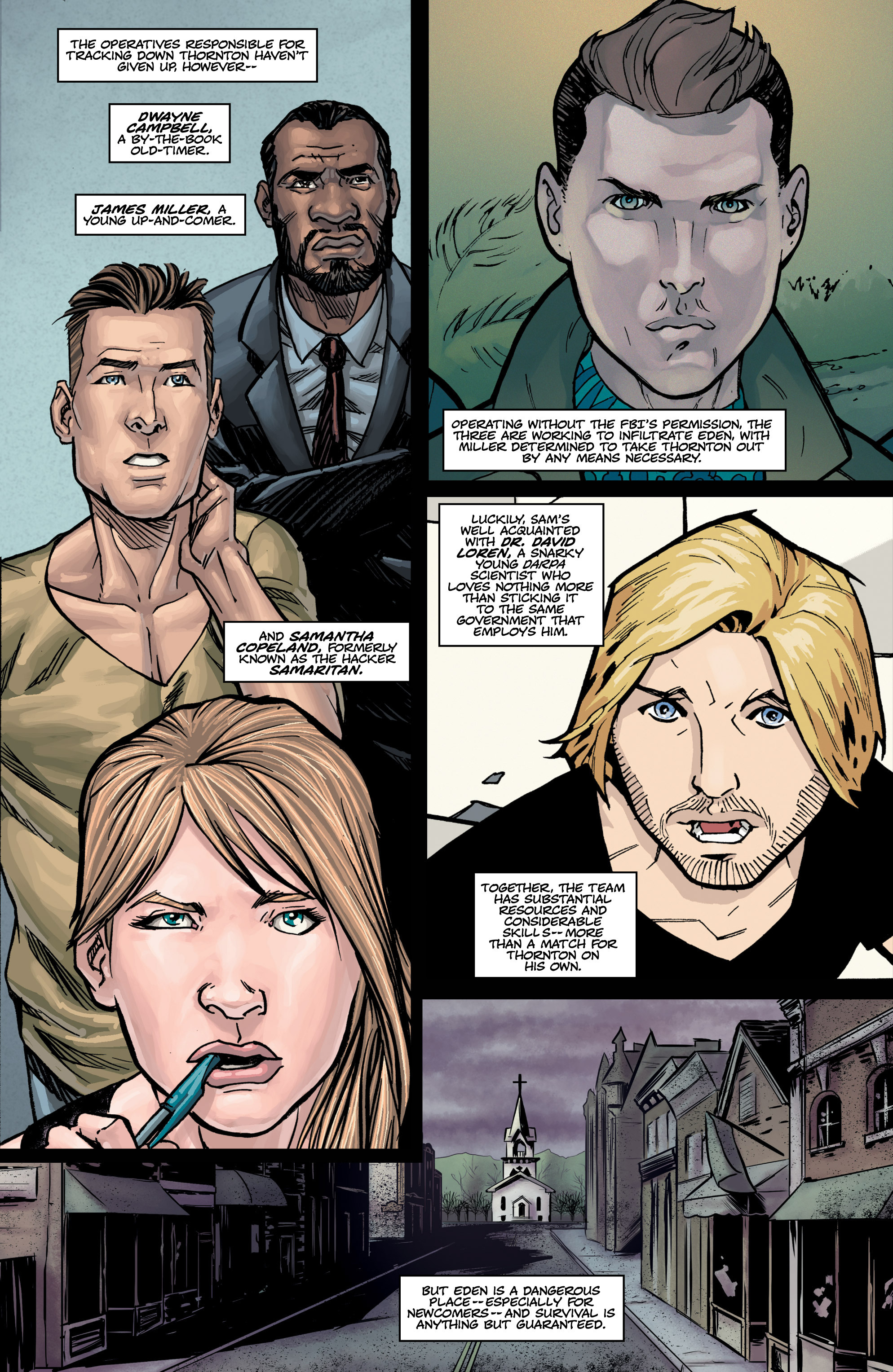 Read online Eden's Fall comic -  Issue #3 - 3