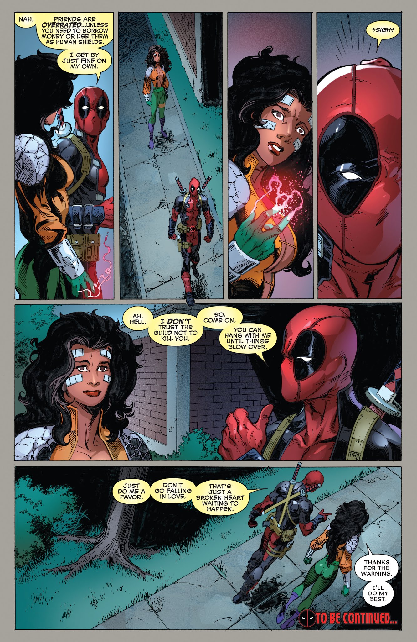 Read online Deadpool: Assassin comic -  Issue #3 - 23