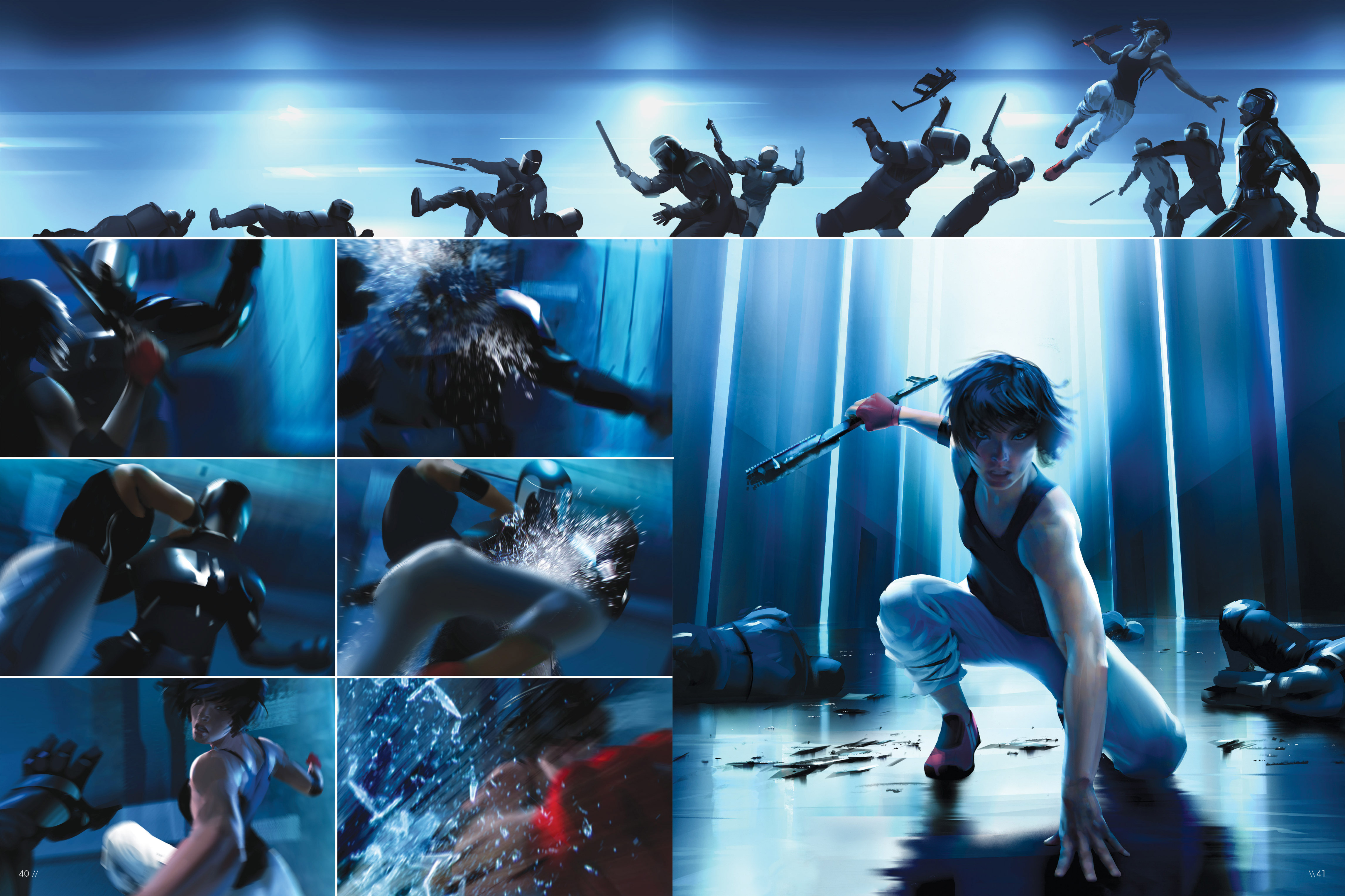 Read online The Art of Mirror's Edge: Catalyst comic -  Issue # TPB (Part 1) - 34