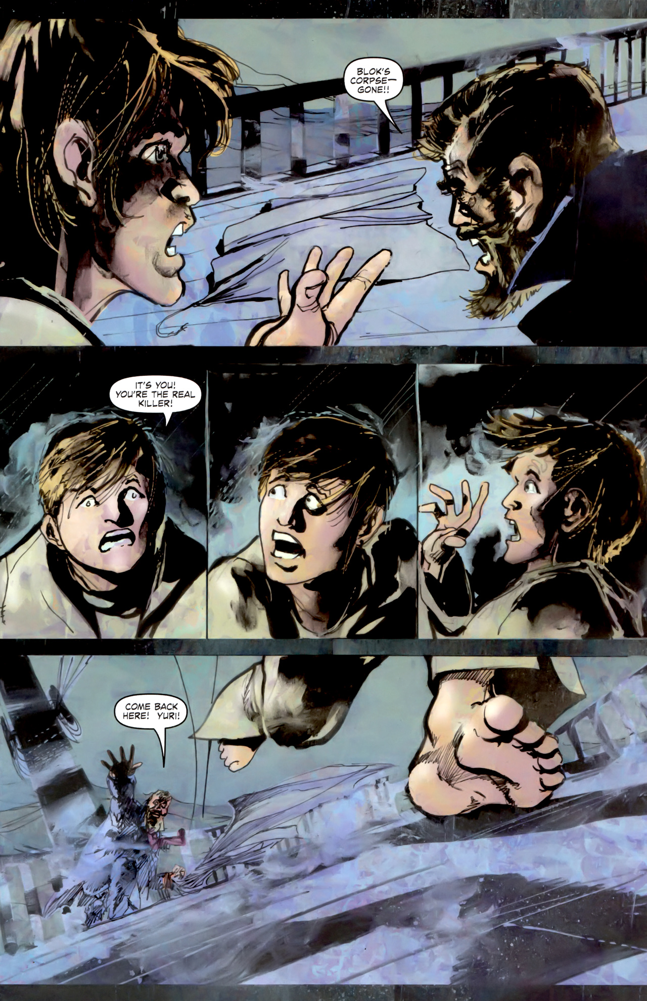 Read online Bram Stoker's Death Ship comic -  Issue #4 - 9