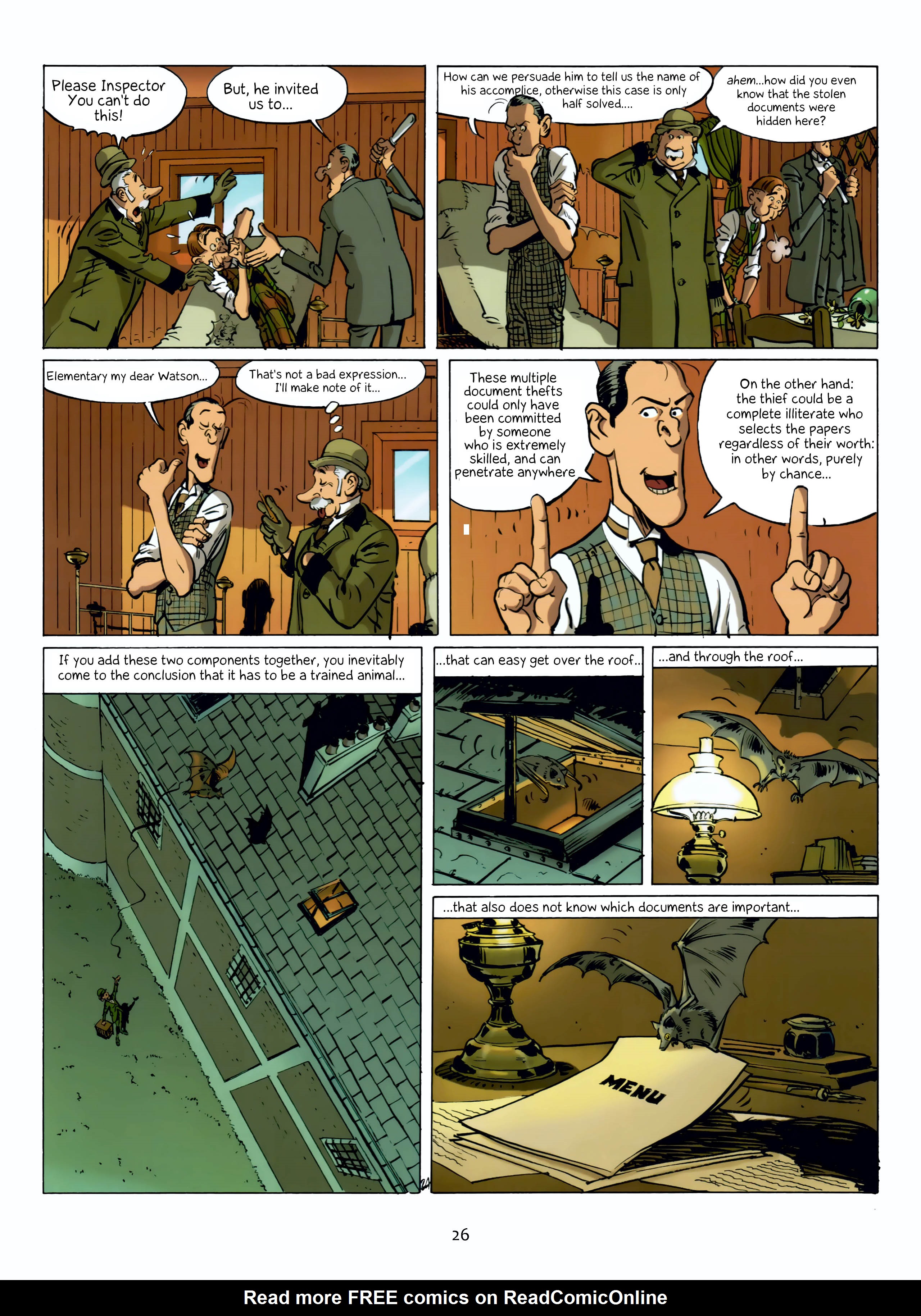 Read online Baker Street (2000) comic -  Issue #5 - 28