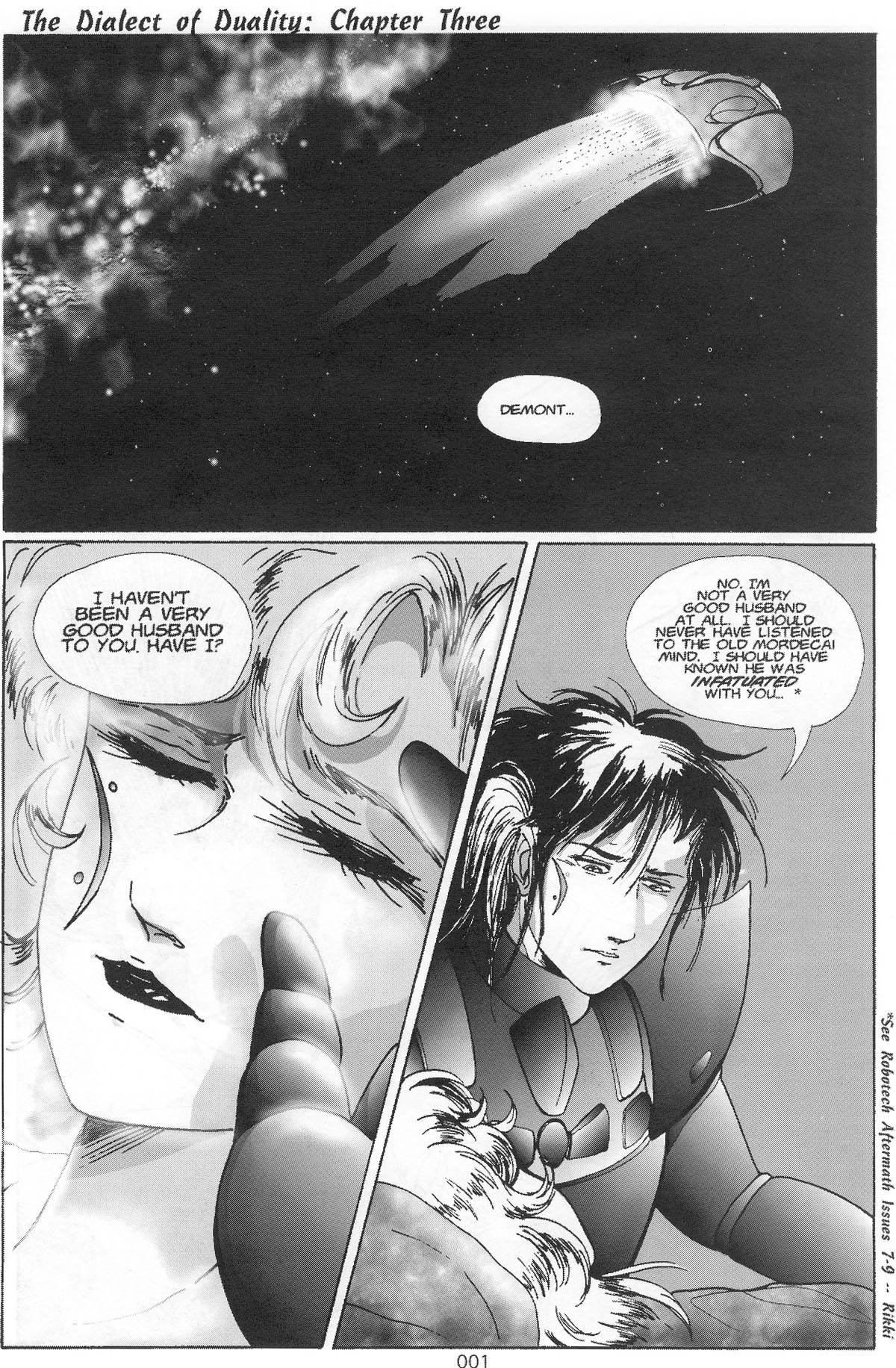 Read online Robotech Clone comic -  Issue #3 - 3