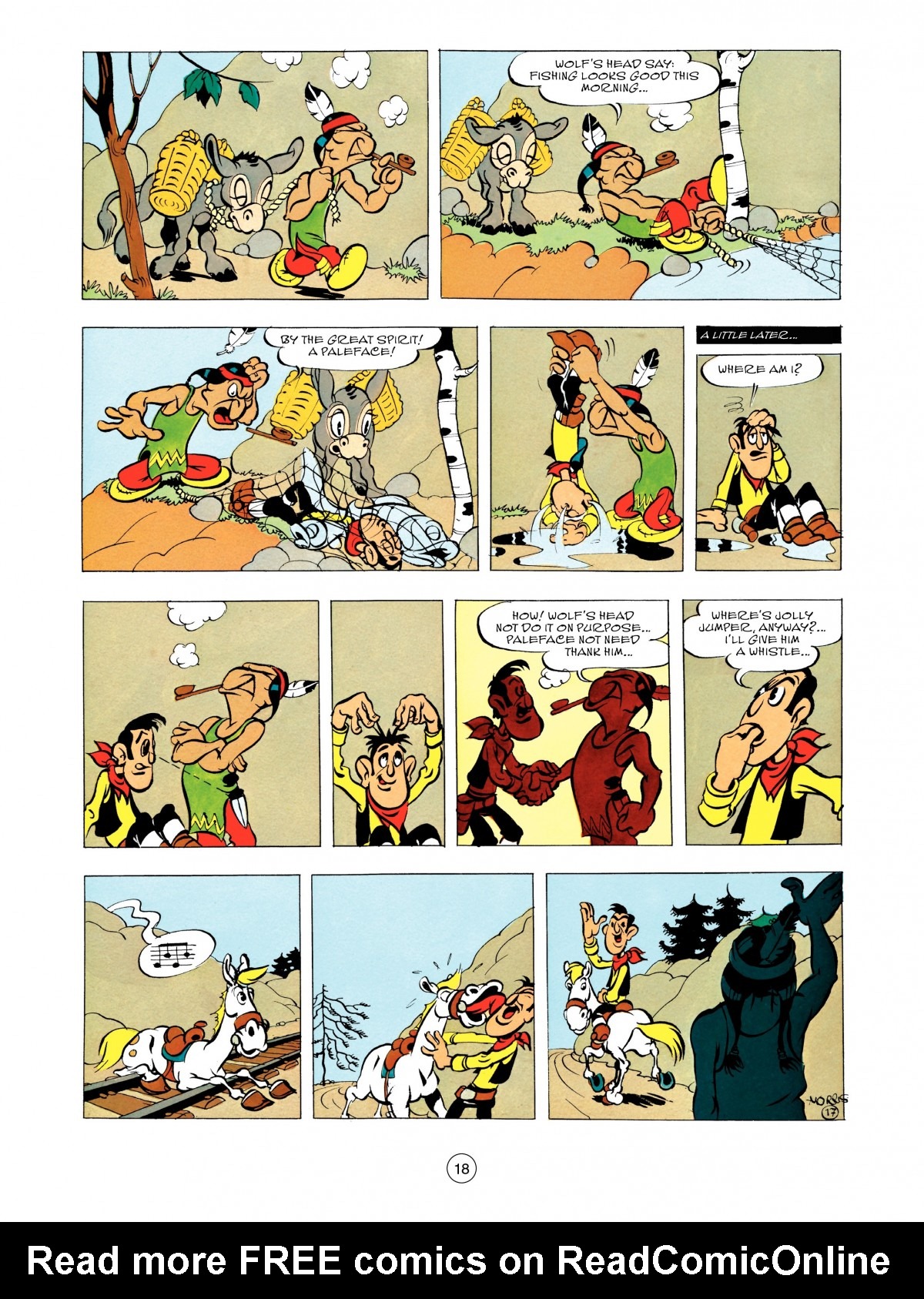 Read online A Lucky Luke Adventure comic -  Issue #48 - 18