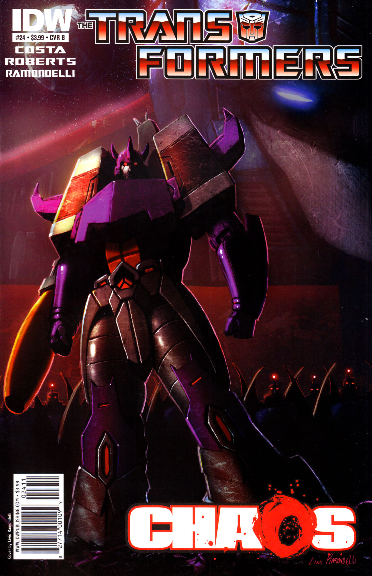 Read online The Transformers (2009) comic -  Issue #24 - 2